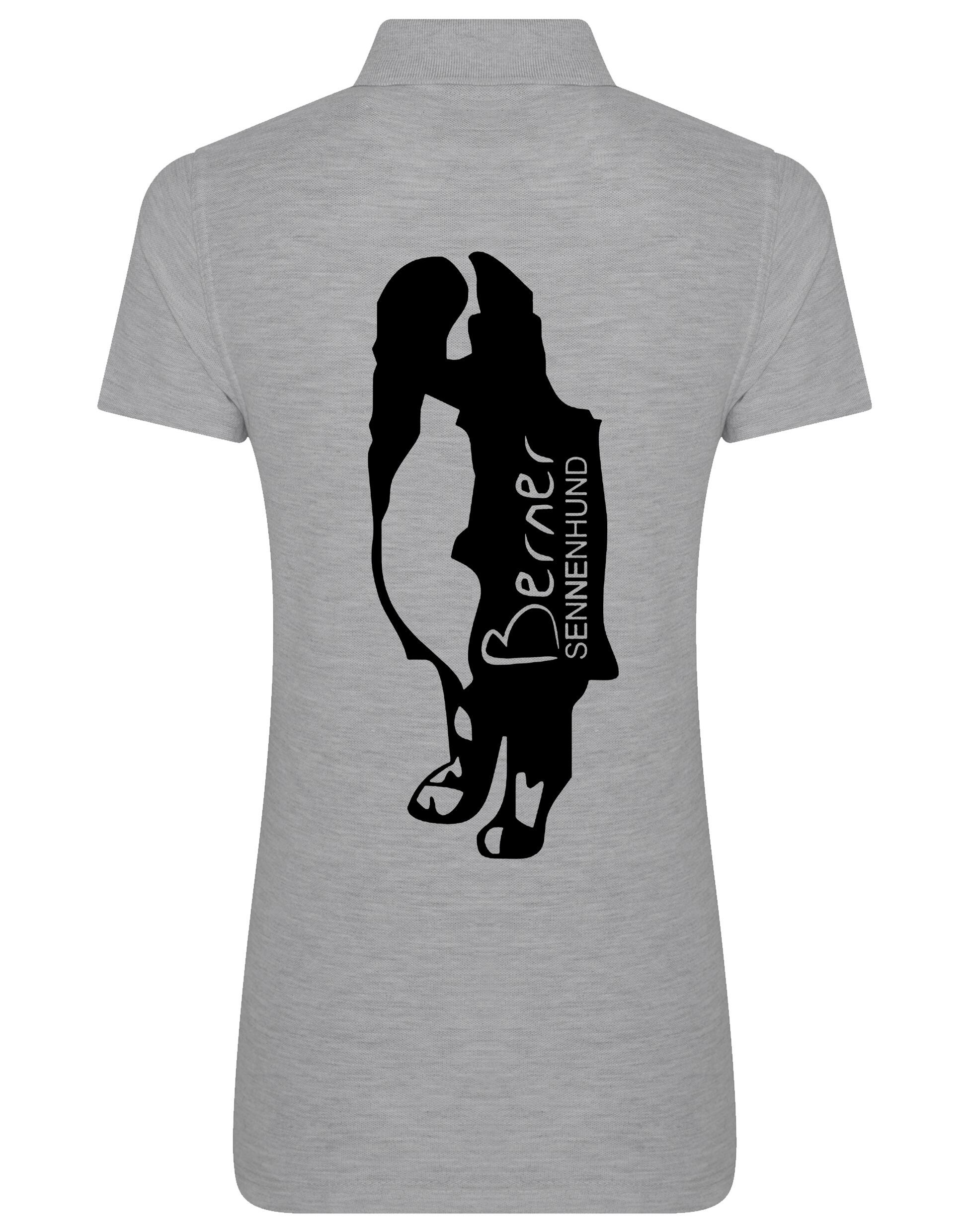 Berner Sennenhund Dog Breed Design Women’s Cotton Polo – A Must-Have for Berner Sennenhund Enthusiasts
