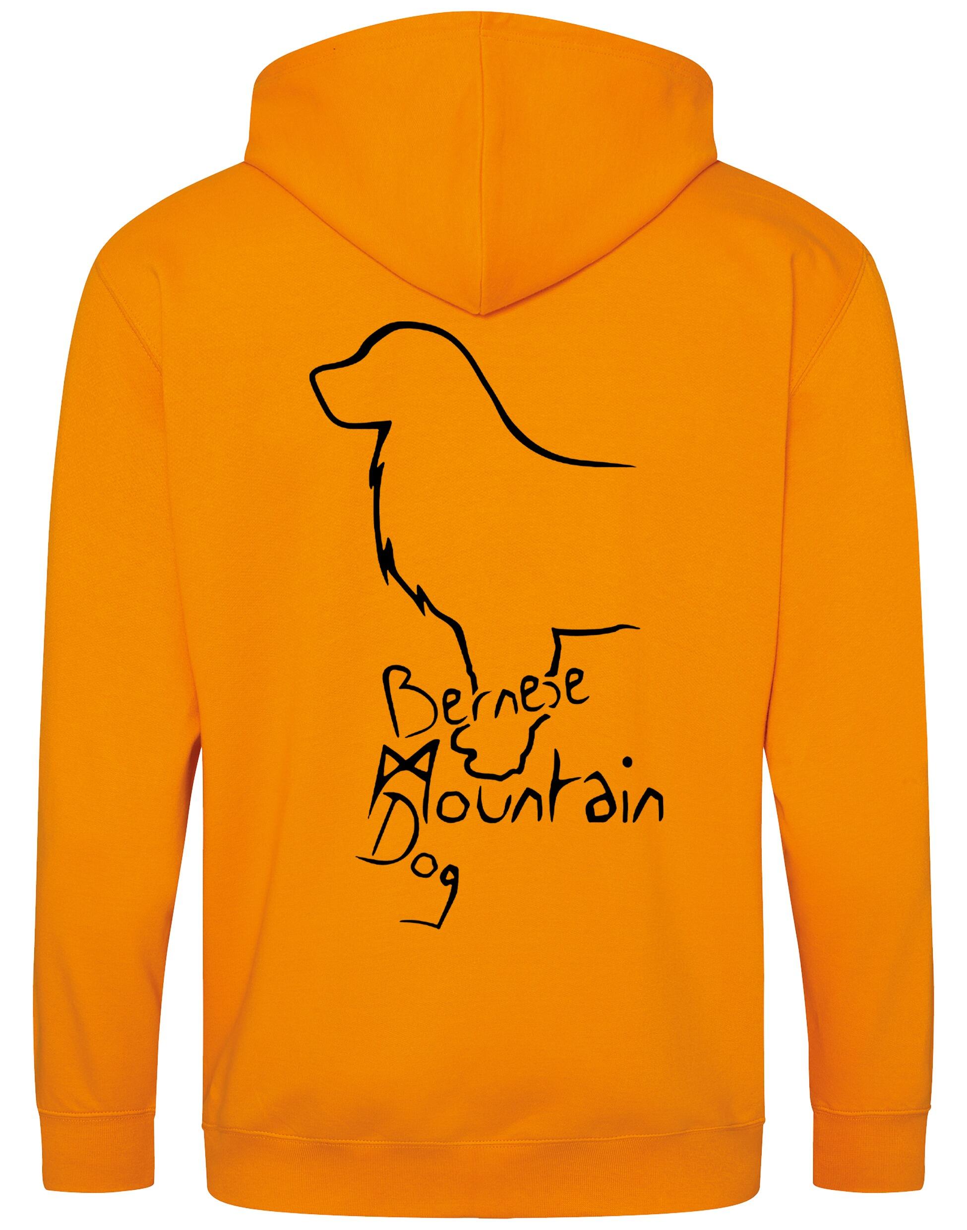 Bernese Mountain Dog Zipped Hoodie – Style and Comfort for Dog Lovers