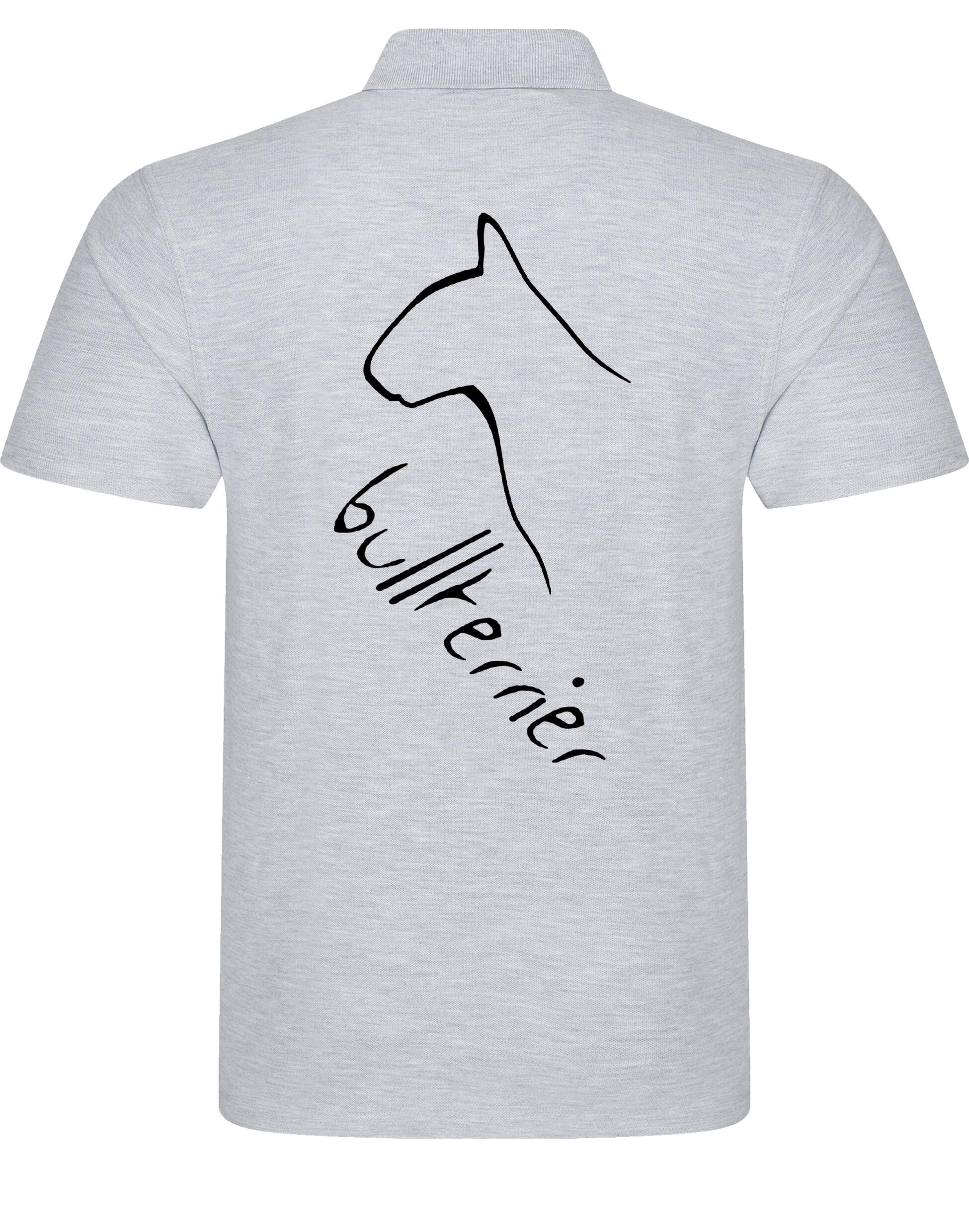 Unisex Cotton Polo with Bullterrier Dog Breed Design – Comfort and Style for Every Bullterrier Enthusiast