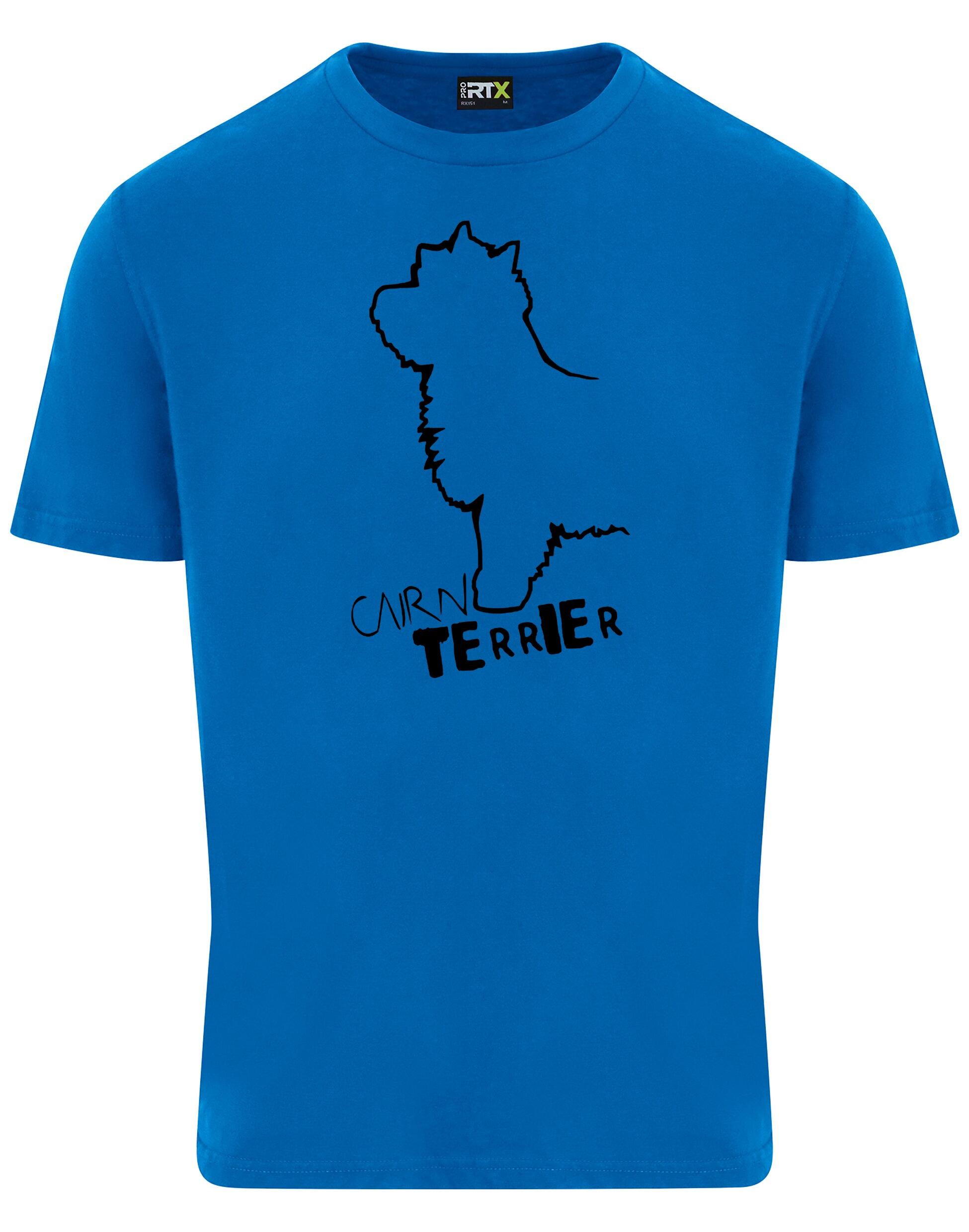 Unisex Roundneck T-shirt with Cairn Terrier Dog Breed Design – Style for Every Cairn Terrier Fan