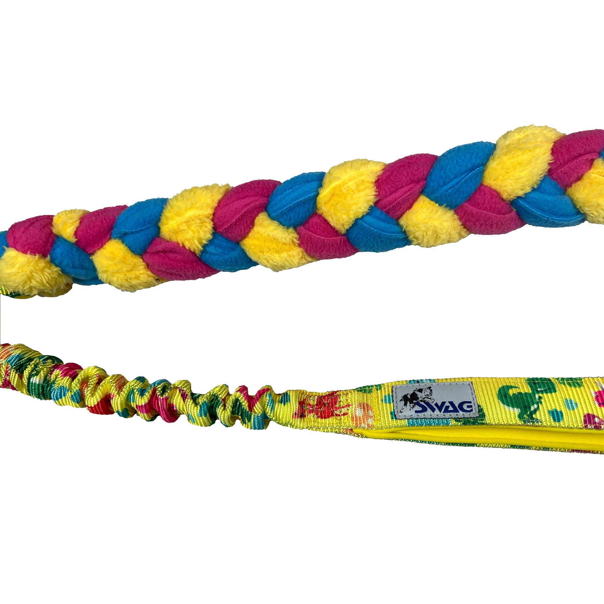 SwagK9 Ultimate Big Braid Bungee Toy – Durable & Interactive Tug Play