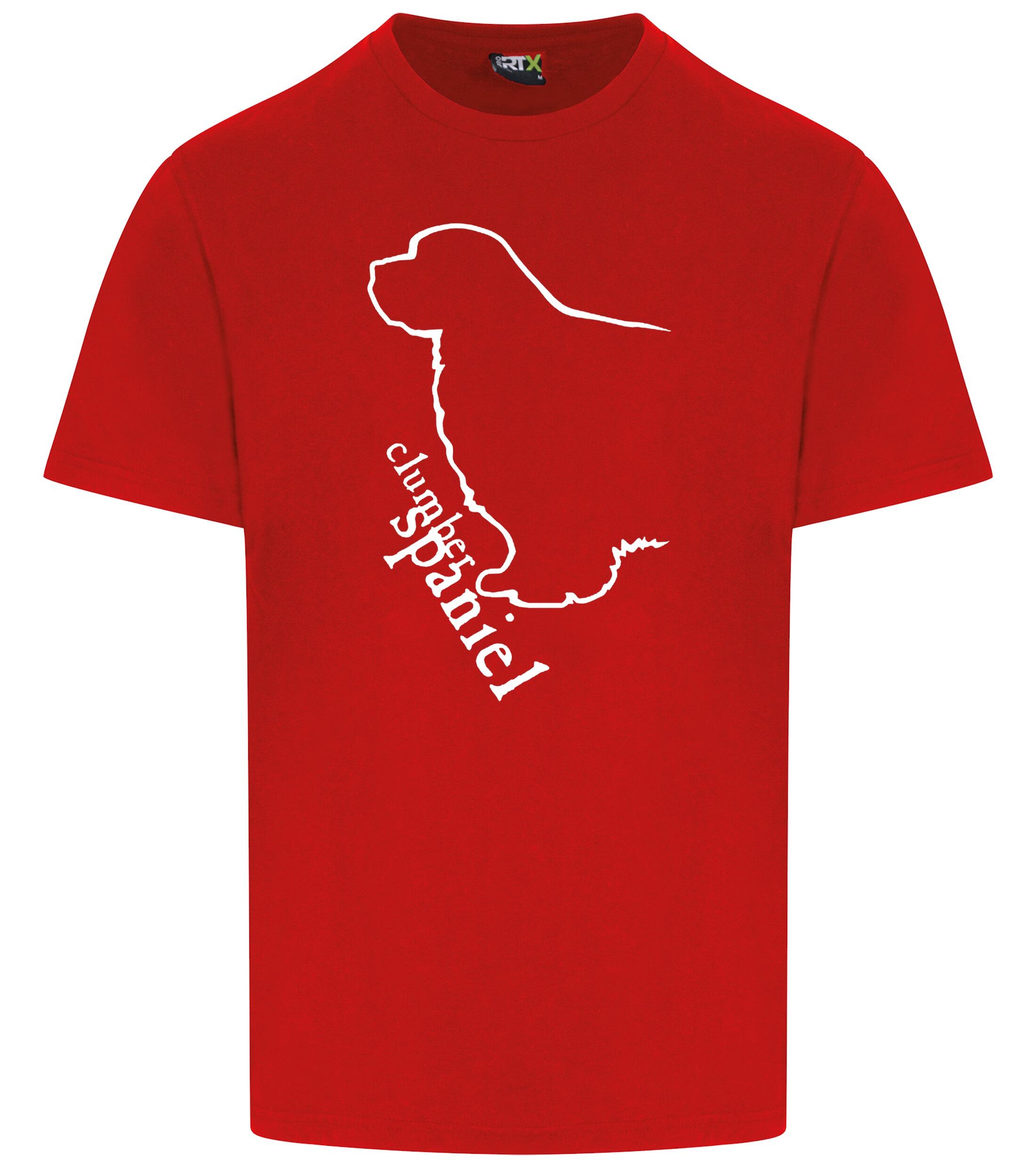 Unisex Roundneck T-shirt with Clumber Spaniel Dog Breed Design – Essential Style for Clumber Spaniel Fans