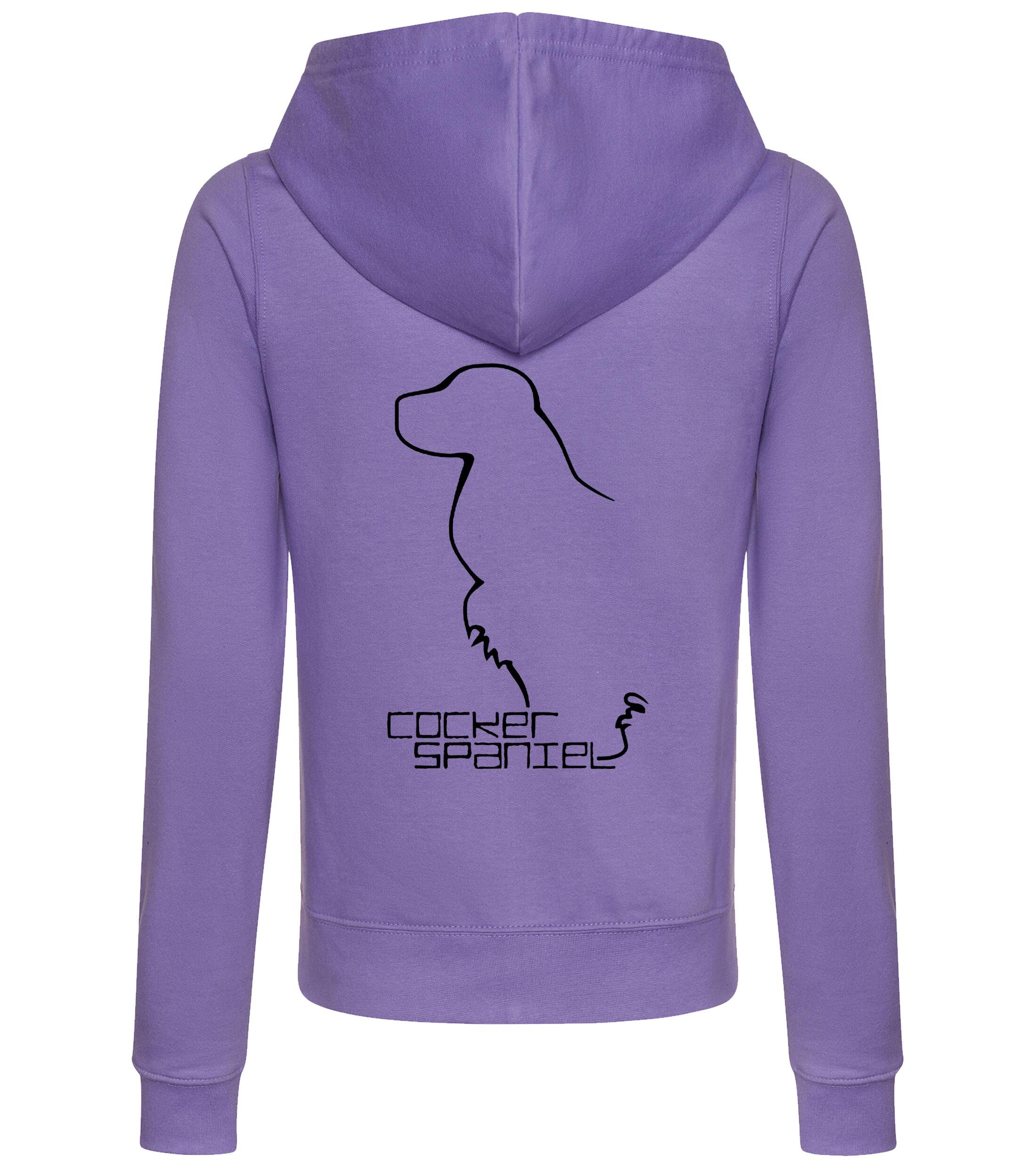 Cocker Spaniel Dog Breed Women’s Zipped Hoodie – Cozy, Stylish, and Perfect for Cocker Spaniel Enthusiasts
