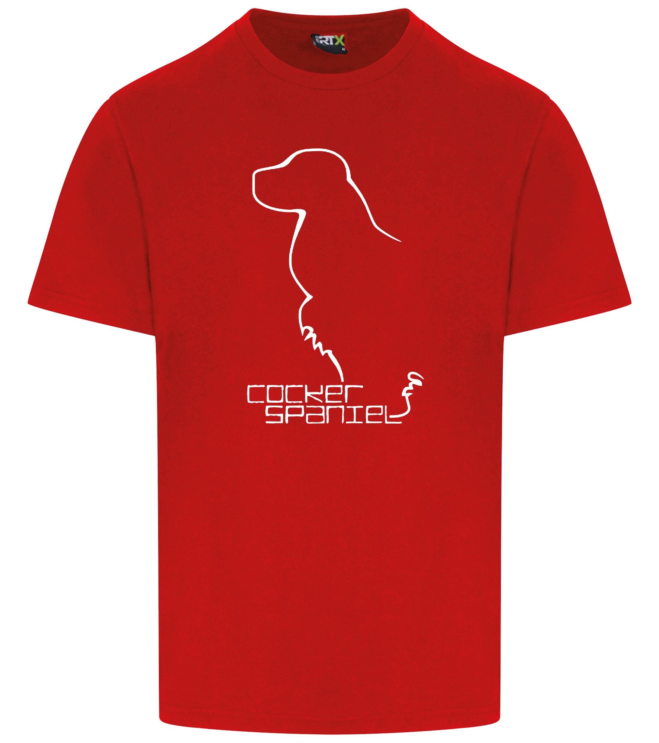 Cocker Spaniel Dog Breed Design Unisex Roundneck T-shirt – Essential Style for Cocker Spaniel Fans