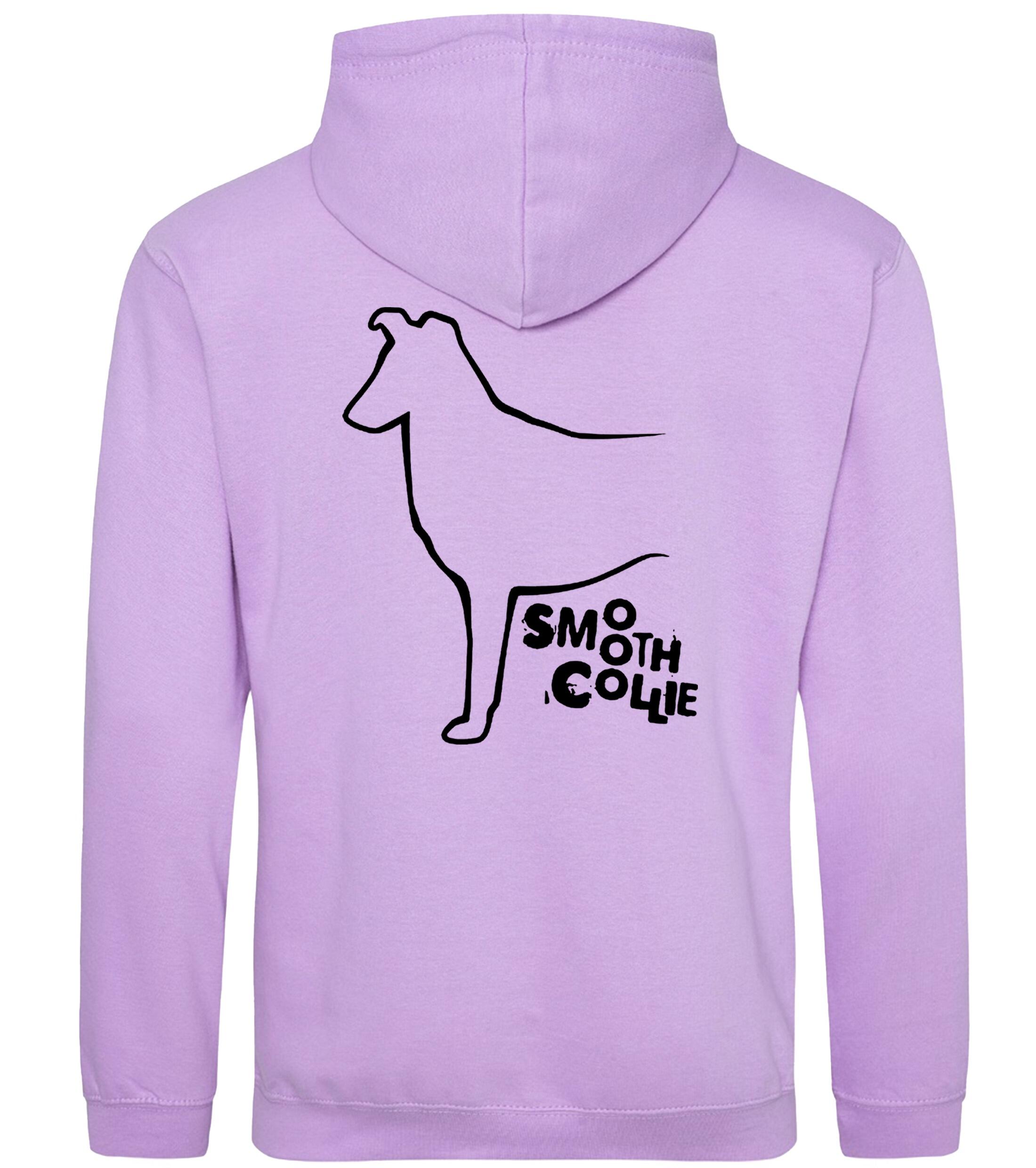 Collie (Smooth) Dog Breed Design Pullover Hoodie – Cozy, Stylish, and Perfect for Collie Lovers