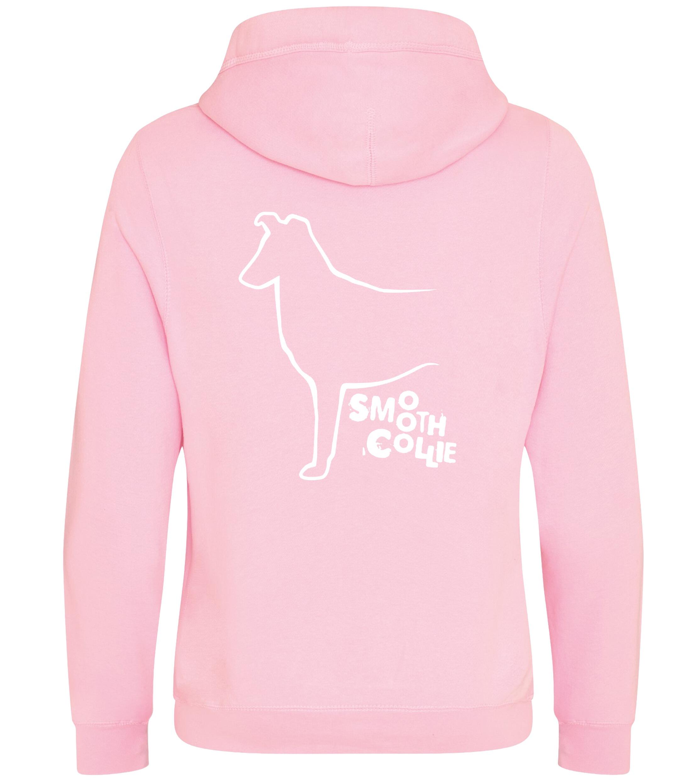 Unisex Crossneck Pullover Hoodie with Collie (Smooth) Dog Breed Design – Celebrate Your Love for Collies