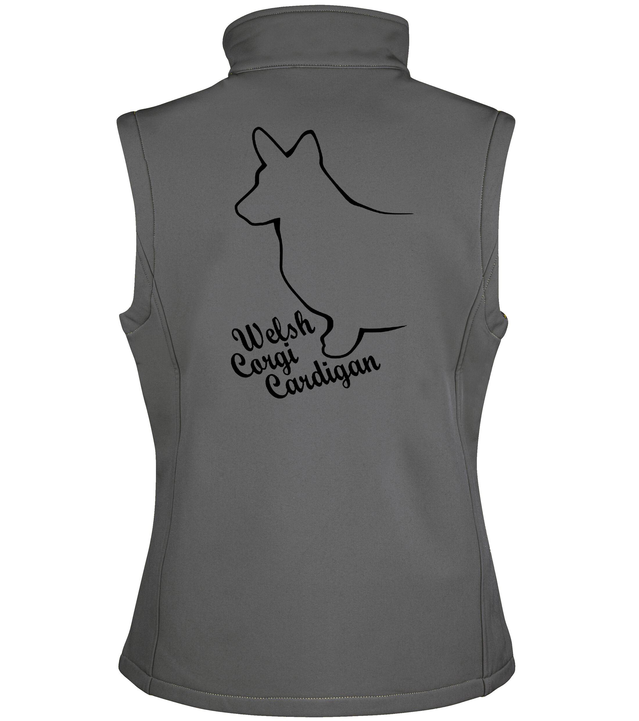 Corgi Cardigan (Welsh) Dog Breed Design Women’s Softshell Gilet – Style Meets Functionality