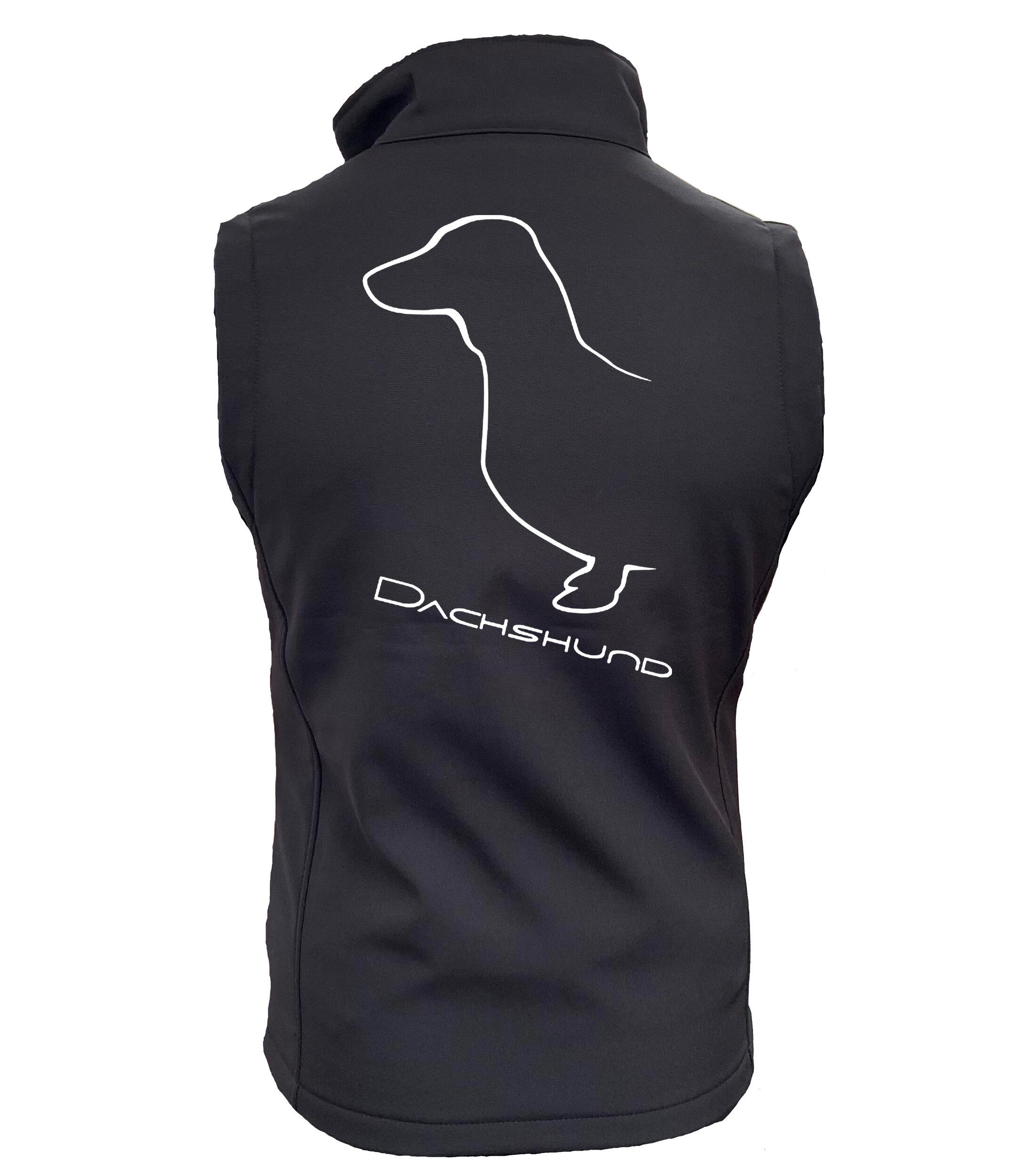 Dachshund (Smooth) Unisex Softshell Gilet – Style and Comfort for Dog Lovers