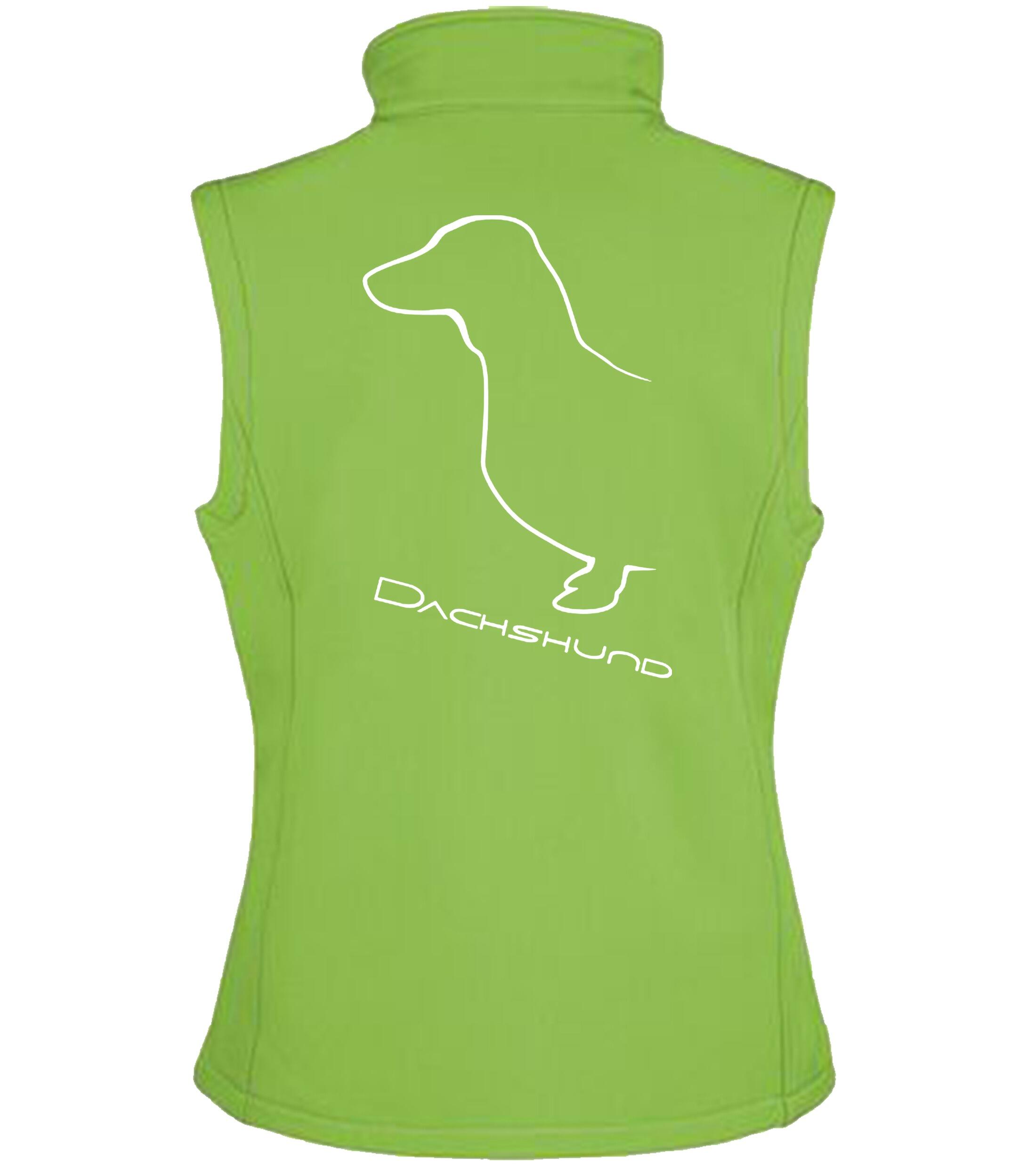 Dachshund (Smooth) Unisex Softshell Gilet – Style and Comfort for Dog Lovers