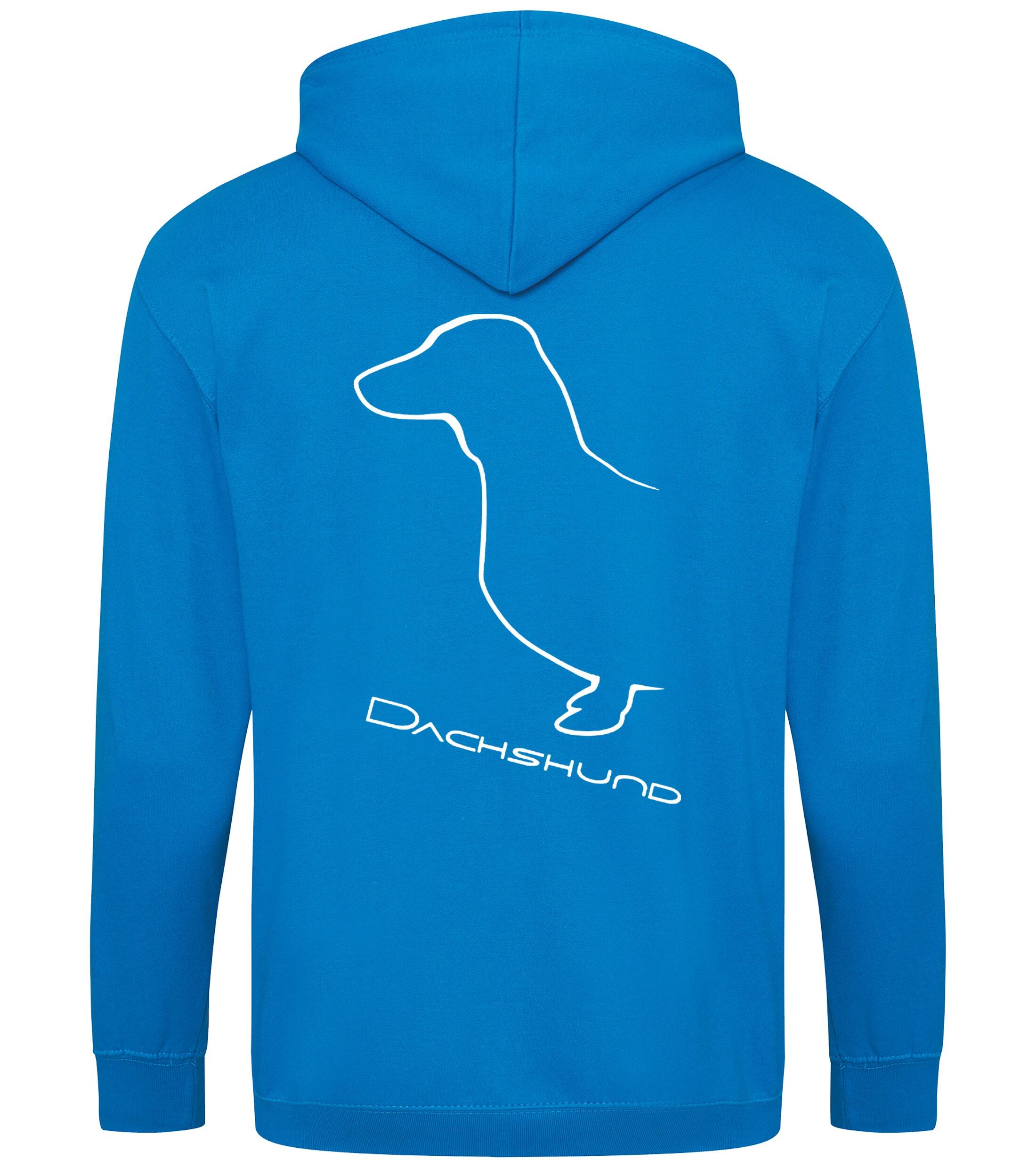 Dachshund (Smooth) Dog Breed Zipped Hoodie – Comfort, Style, and Dachshund Pride
