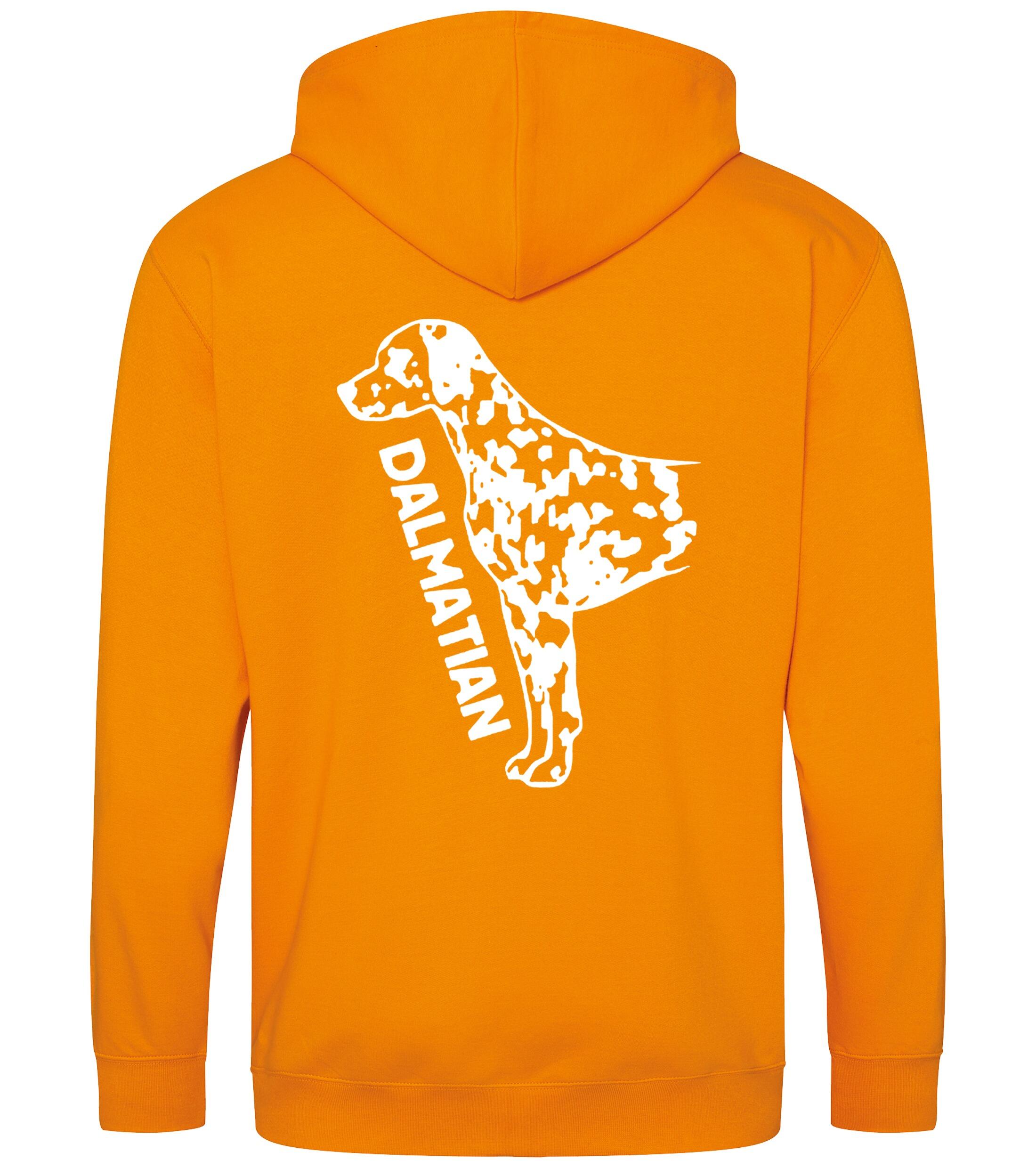 Dalmatian Dog Breed Design Zipped Hoodie – Comfort, Style, and Dalmatian Pride