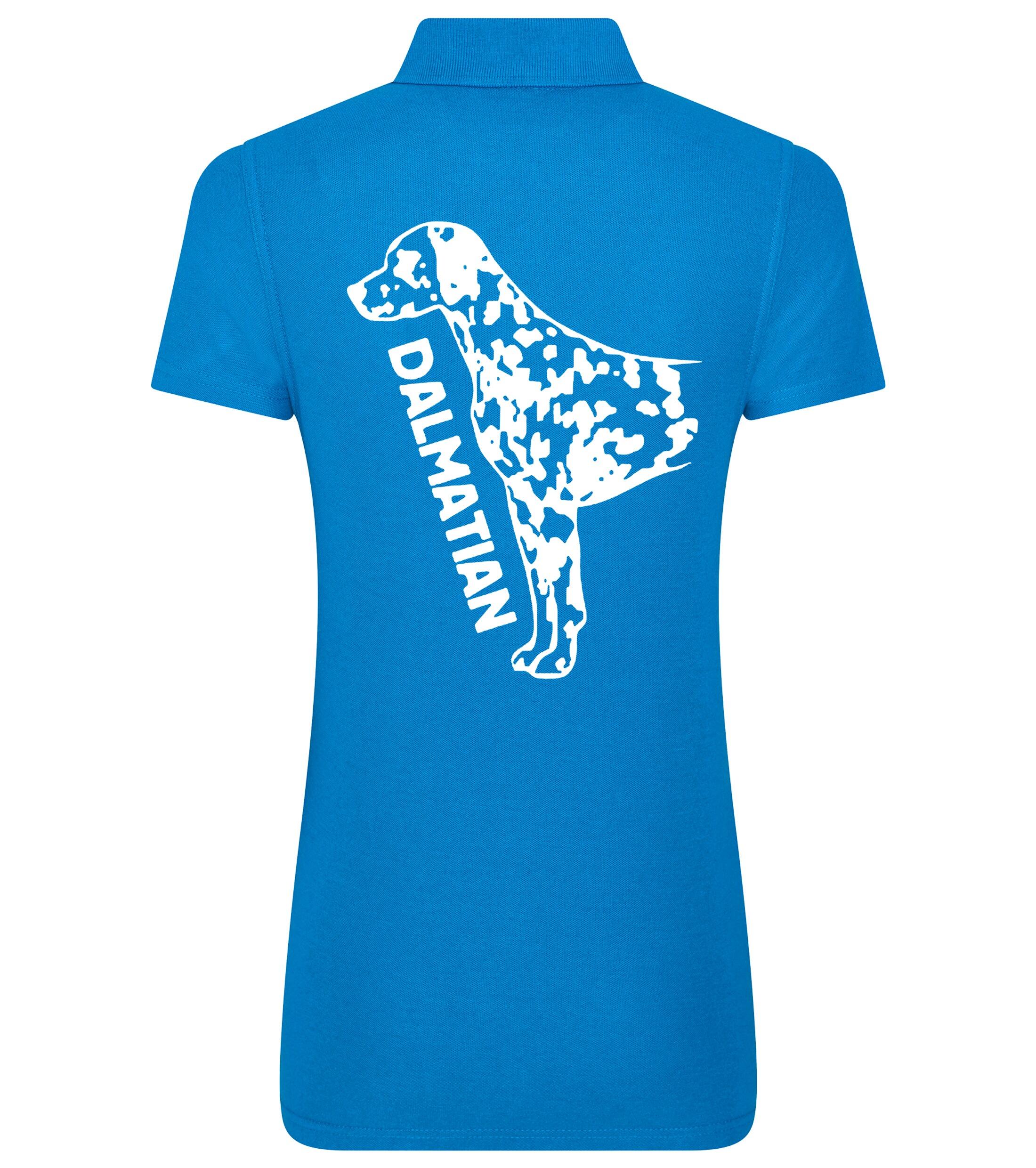 Dalmatian Dog Breed Design Women’s Cotton Polo – Elegance for Dalmatian Lovers