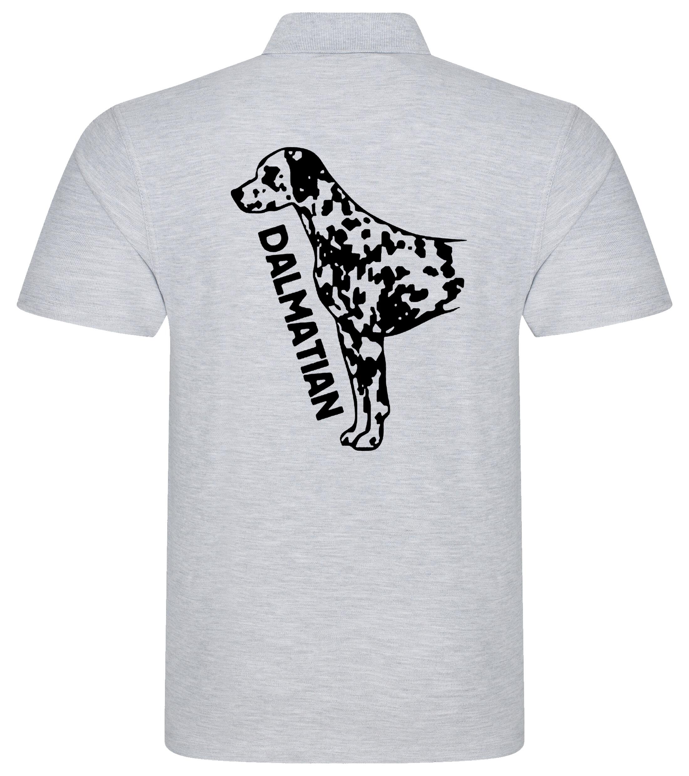 Dalmatian Dog Breed Design Unisex Cotton Polo – Classic Style for Dalmatian Lovers