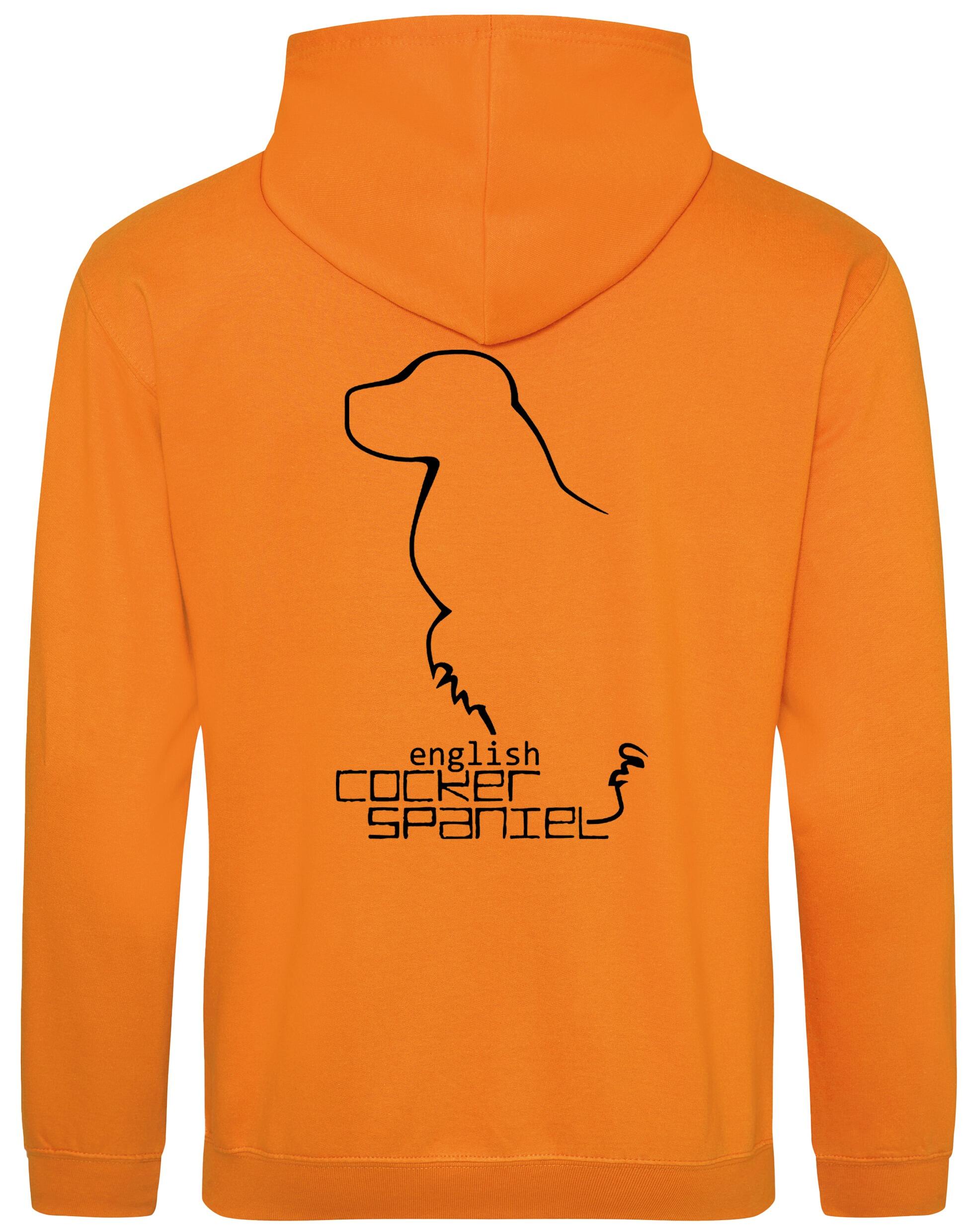 English Cocker Spaniel Dog Breed Design Pullover Hoodie – Cozy Comfort for Spaniel Lovers