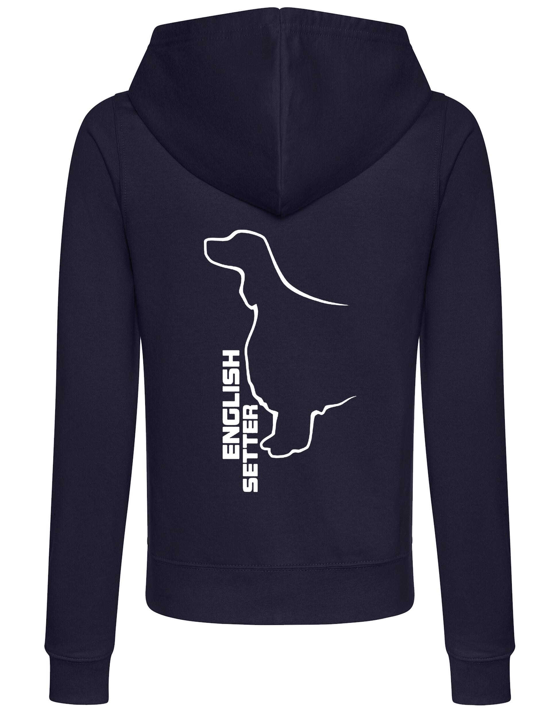 English Setter Women’s Zipped Hoodie – Comfort, Style, and Setter Pride