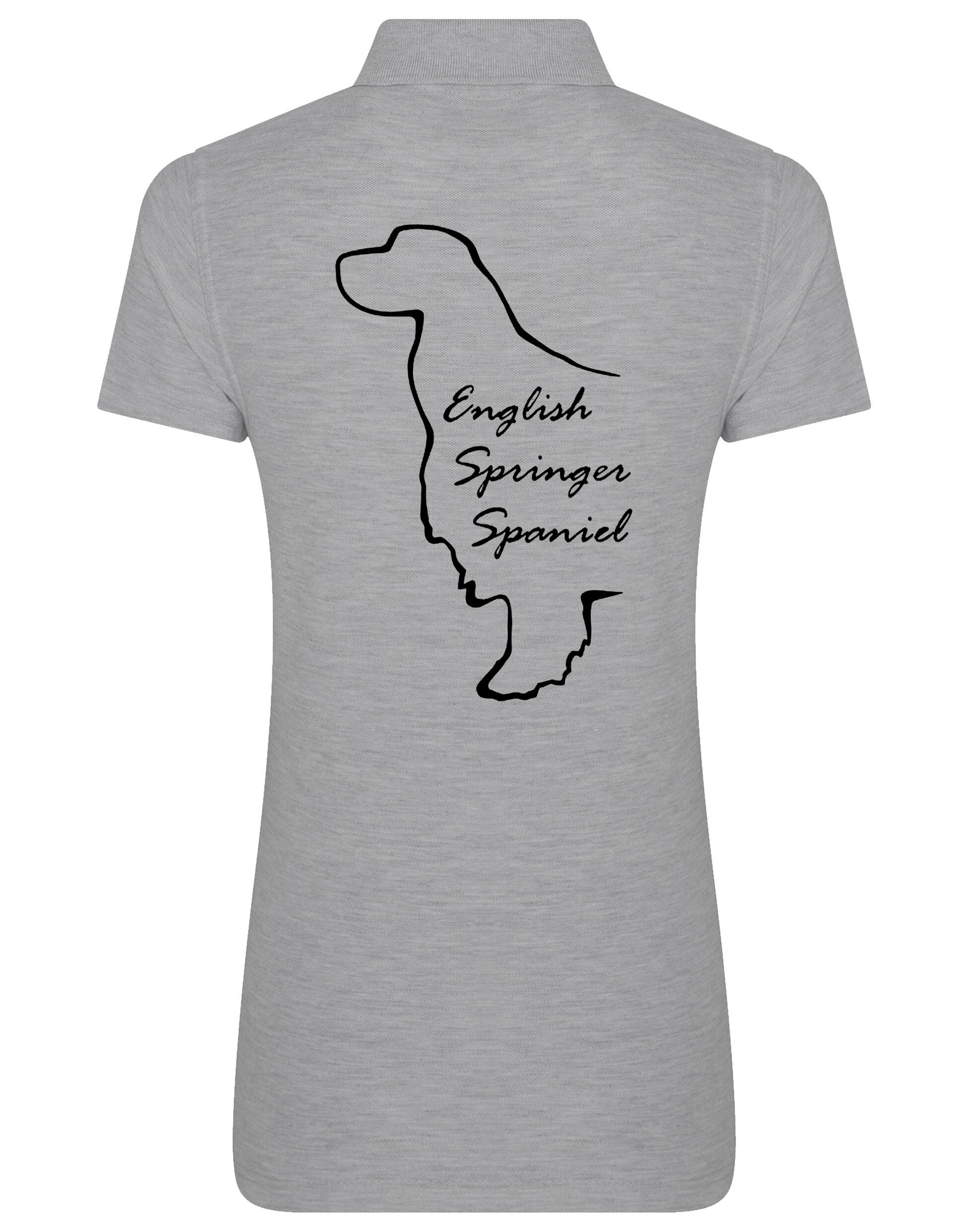 English Springer Spaniel Women’s Cotton Polo – Style for Every Springer Enthusiast