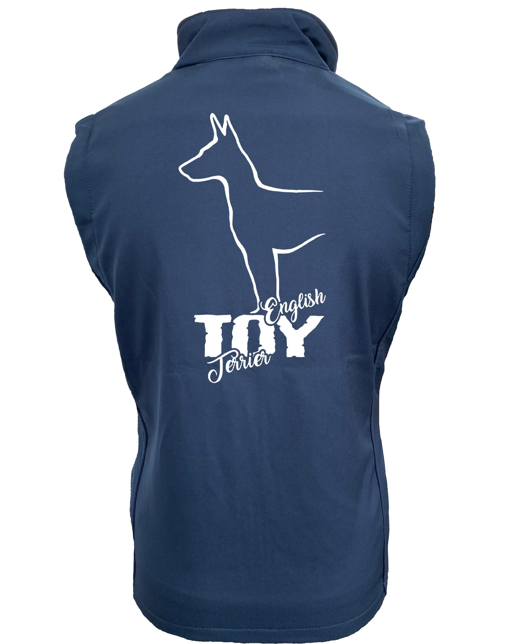 English Toy Terrier Women’s Softshell Gilet – Style Meets Functionality