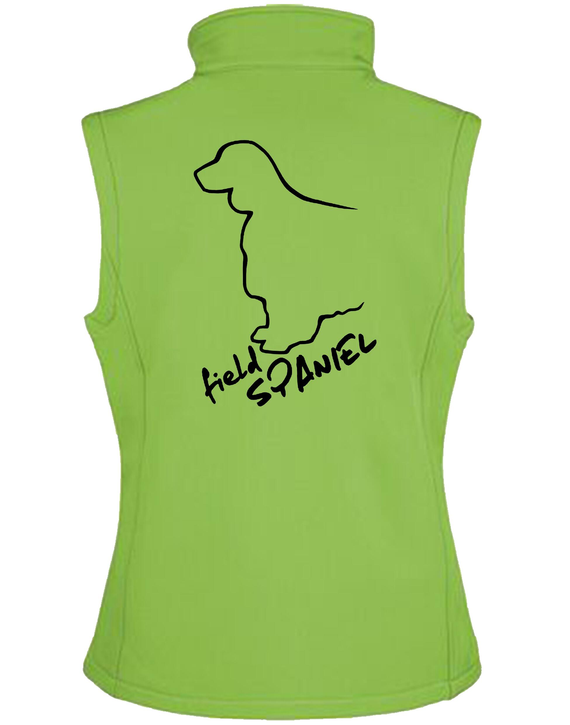 Field Spaniel Unisex Softshell Gilet – Style and Functionality for Outdoor Enthusiasts