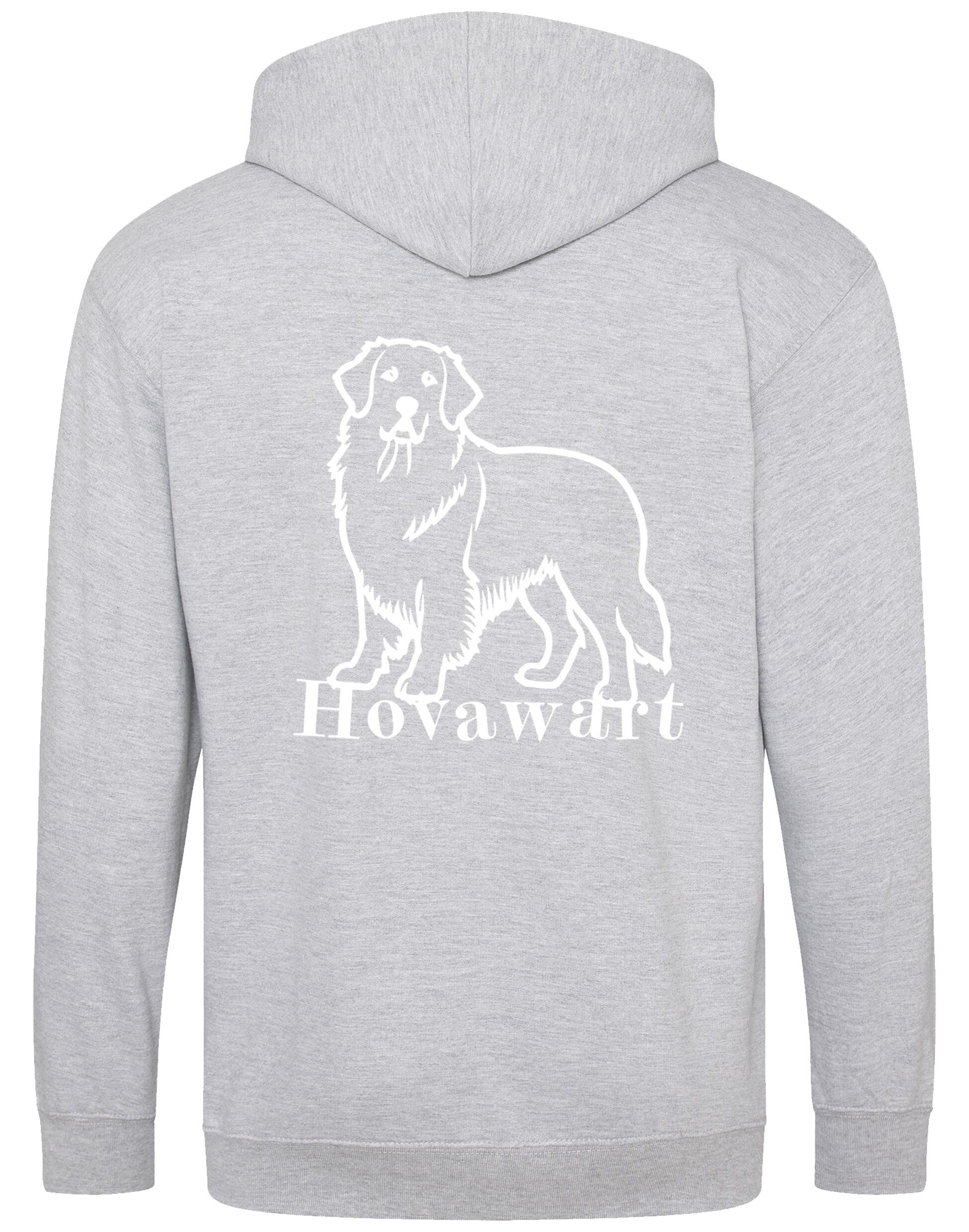 Hovawart Zipped Hoodie – Durable heavy-blend fabric with exclusive breed artwork, perfect for Hovawart lovers.