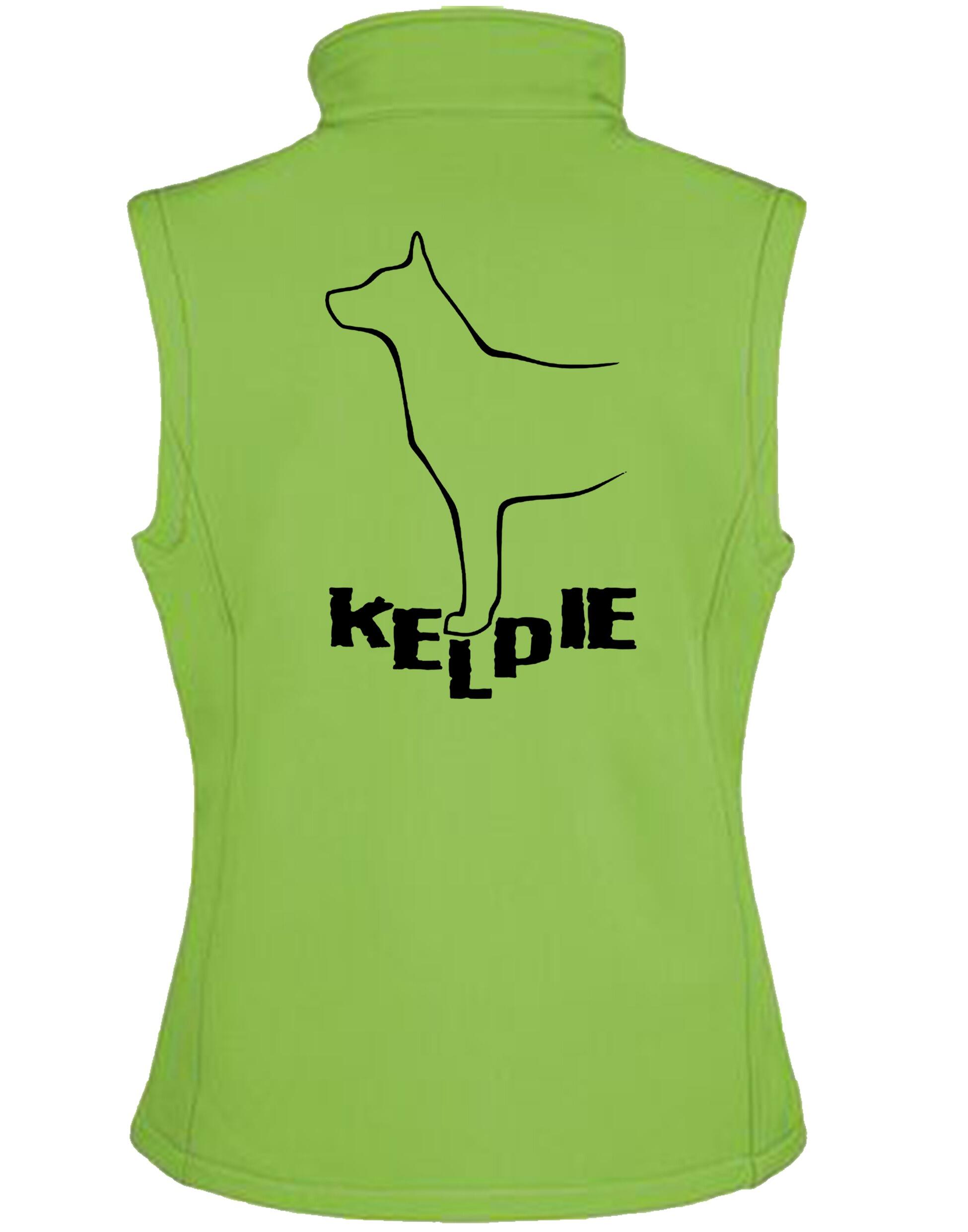 Kelpi Unisex Softshell Jacket featuring a water-resistant exterior, fleece-lined warmth, and exclusive Kelpi design celebrating the loyalty and spirit of dogs.