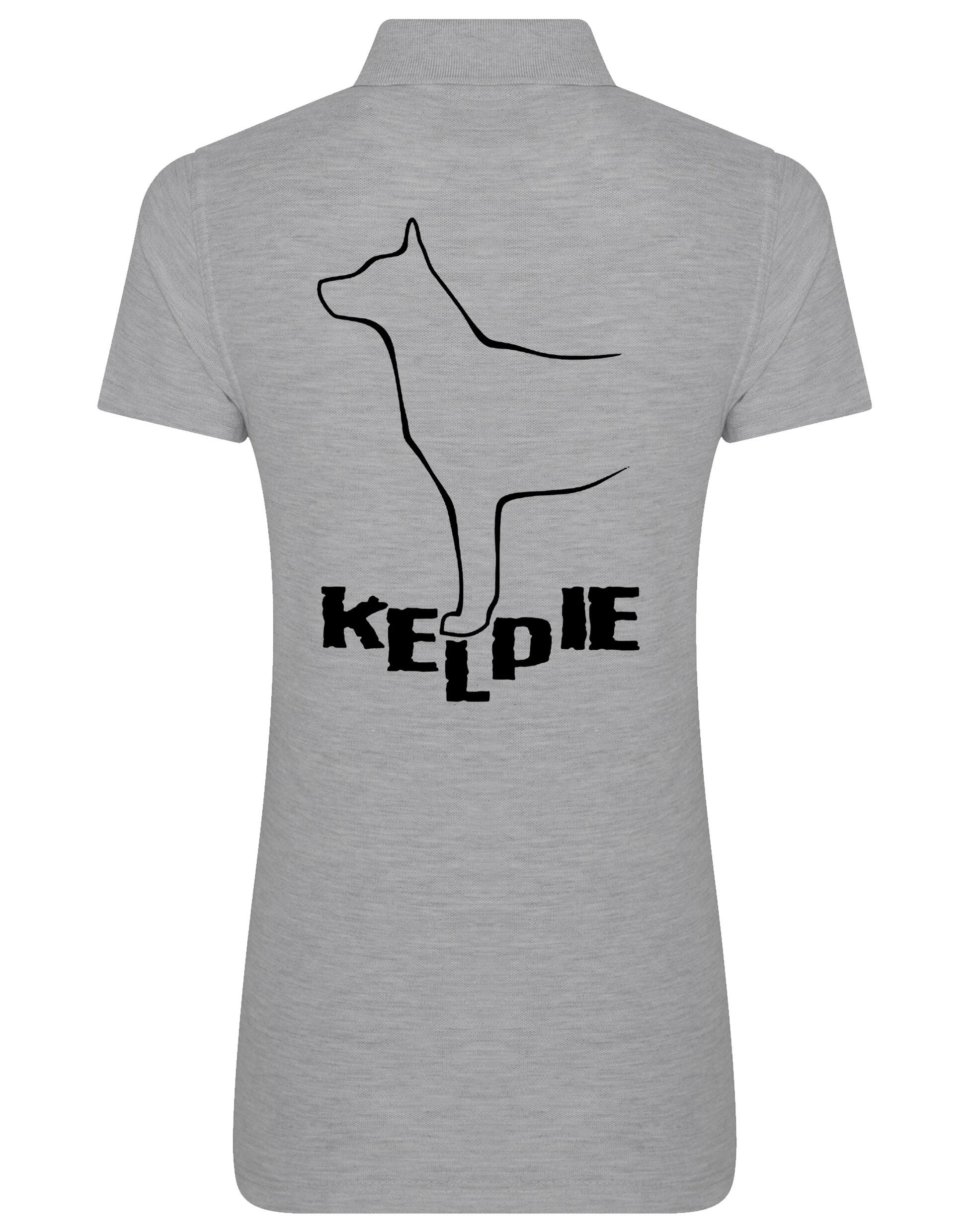 Women's Cotton Polo featuring exclusive Kelpi design with a flattering feminine fit, premium cotton fabric, and stylish comfort for all-day wear.