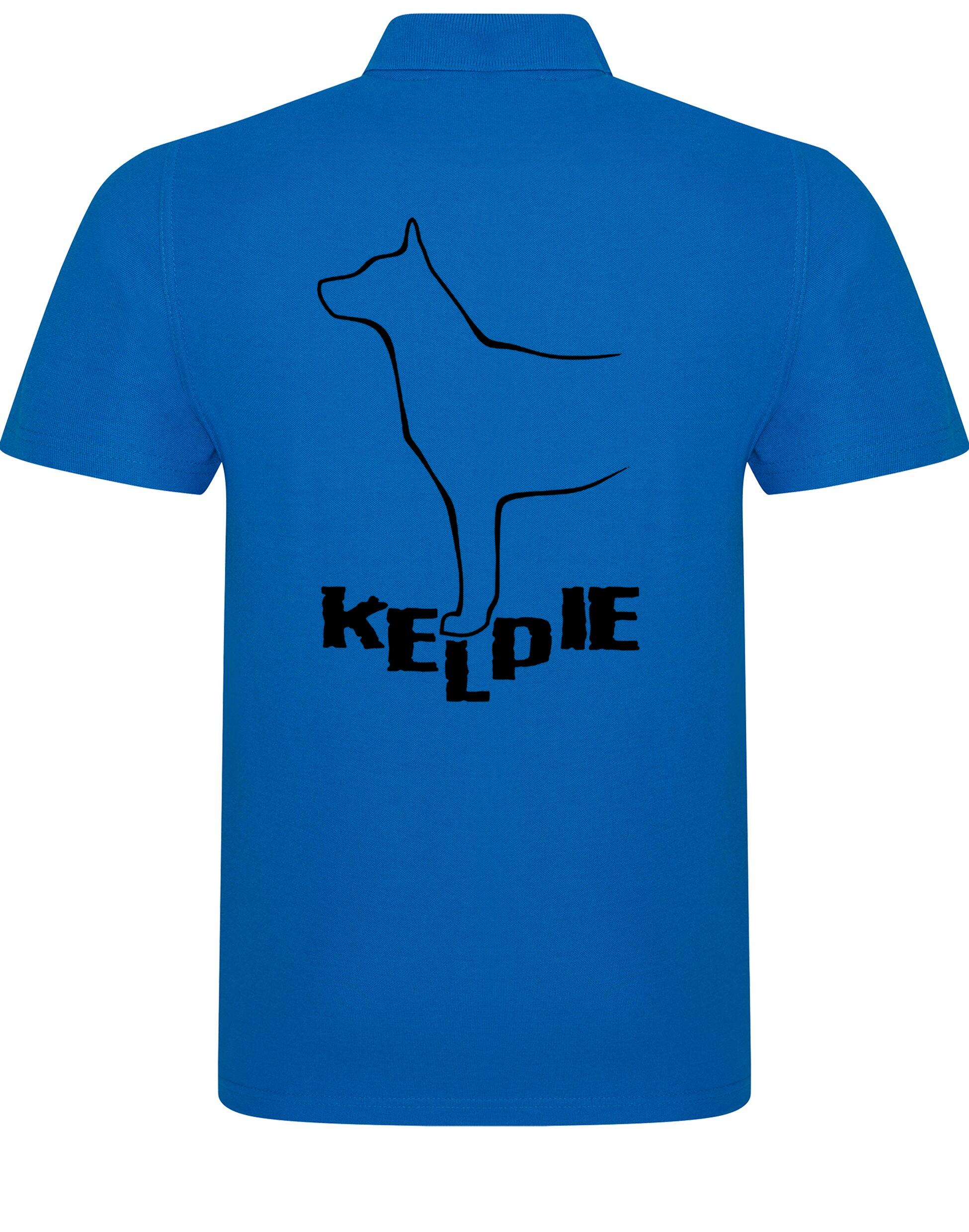 Unisex Cotton Polo featuring exclusive Kelpi design with a relaxed fit, premium cotton fabric, and stylish comfort for all-day wear.
