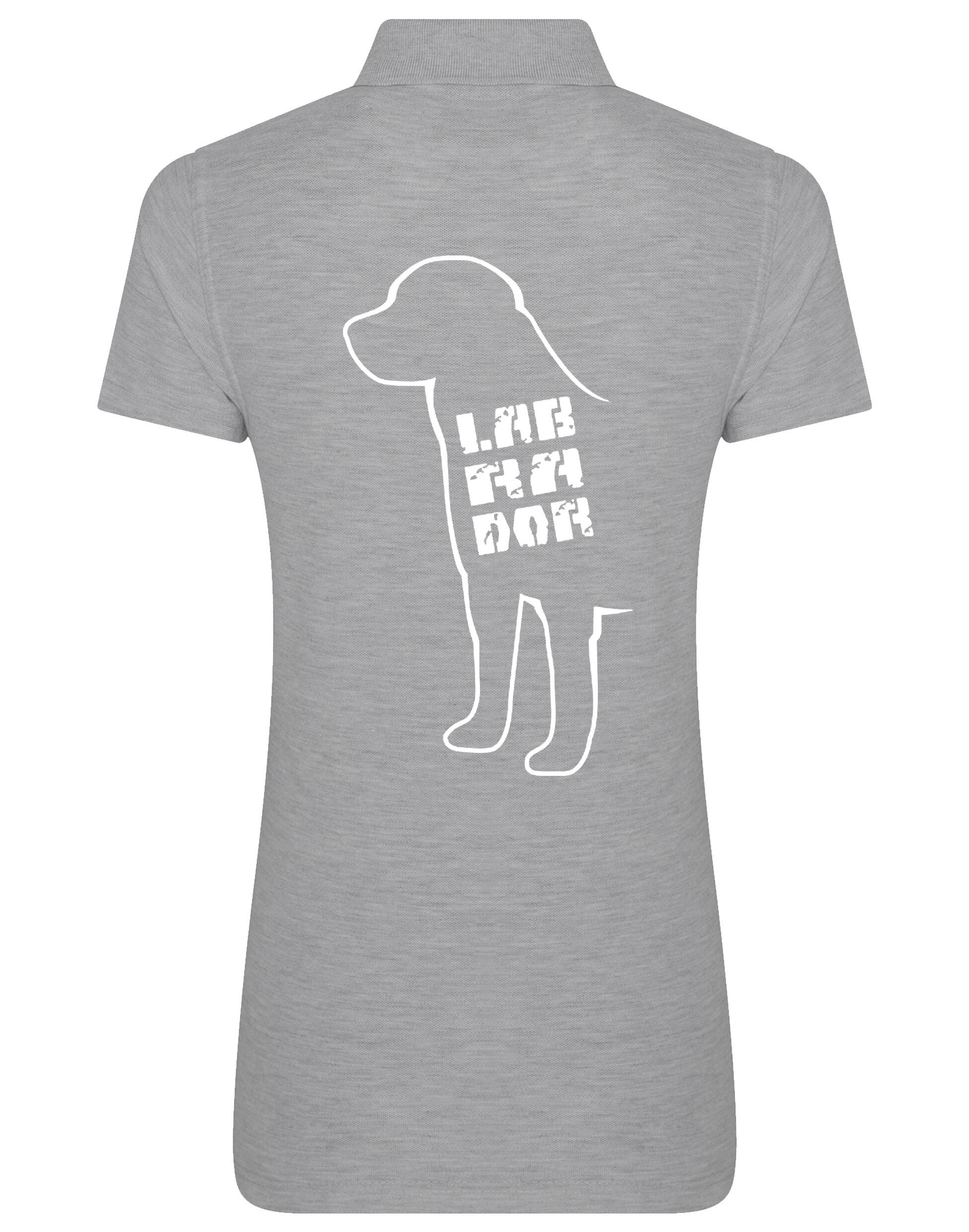 Women’s cotton polo featuring an exclusive Labrador design, combining timeless elegance with lightweight comfort.