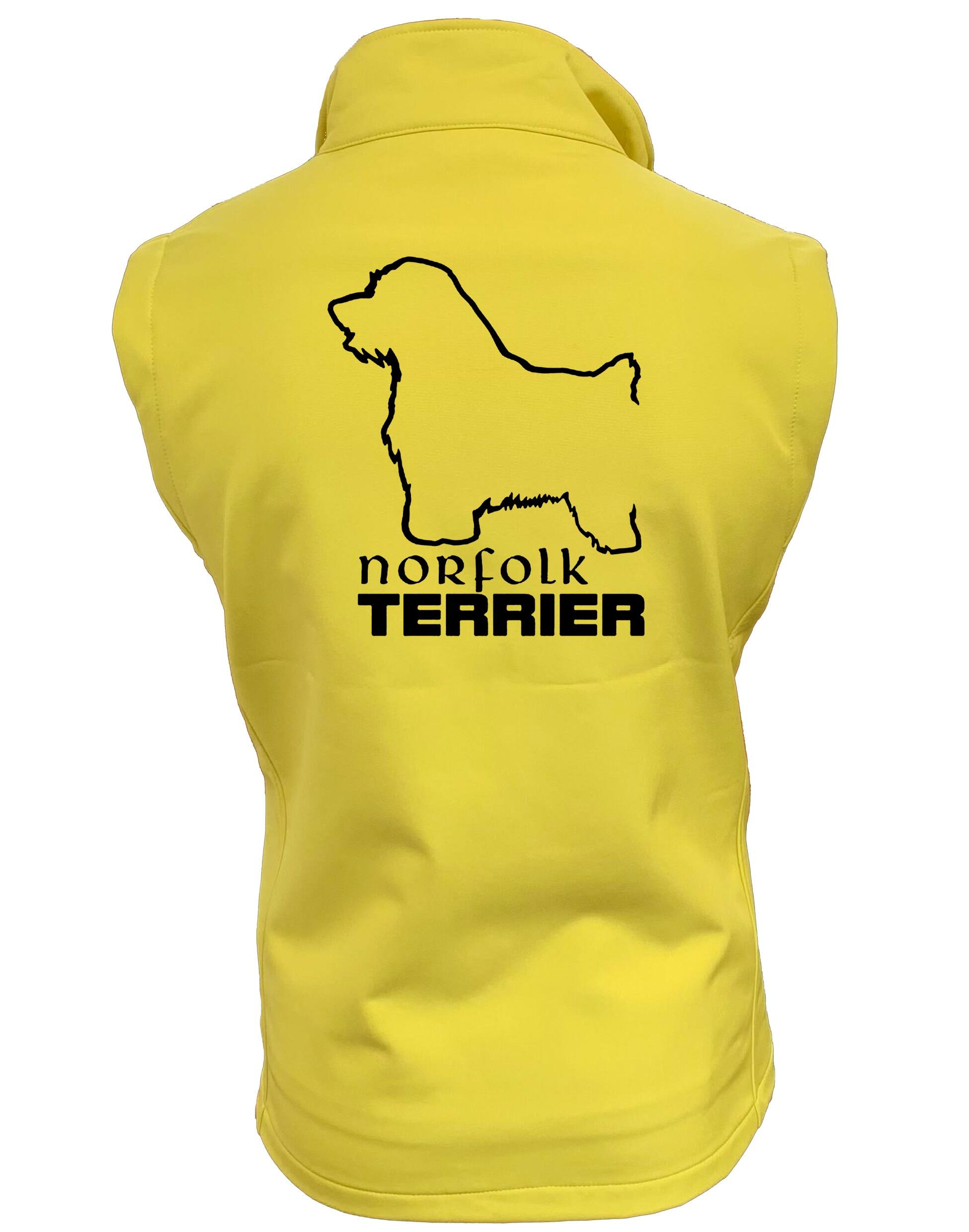Women’s Softshell Jacket featuring exclusive Norfolk Terrier breed artwork, crafted with water-resistant fabric and a fleece lining for warmth, perfect for dog shows, outdoor adventures, and everyday wear.