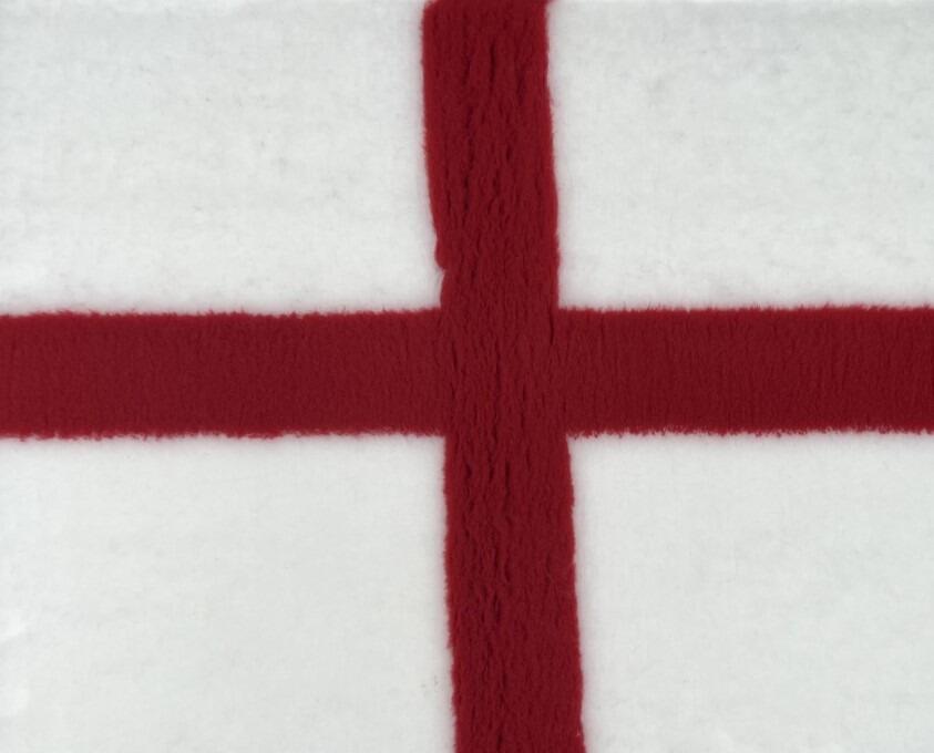 Dogeria Bedding for Dogs Rubber Backed St Georges Flag (ENGLAND)