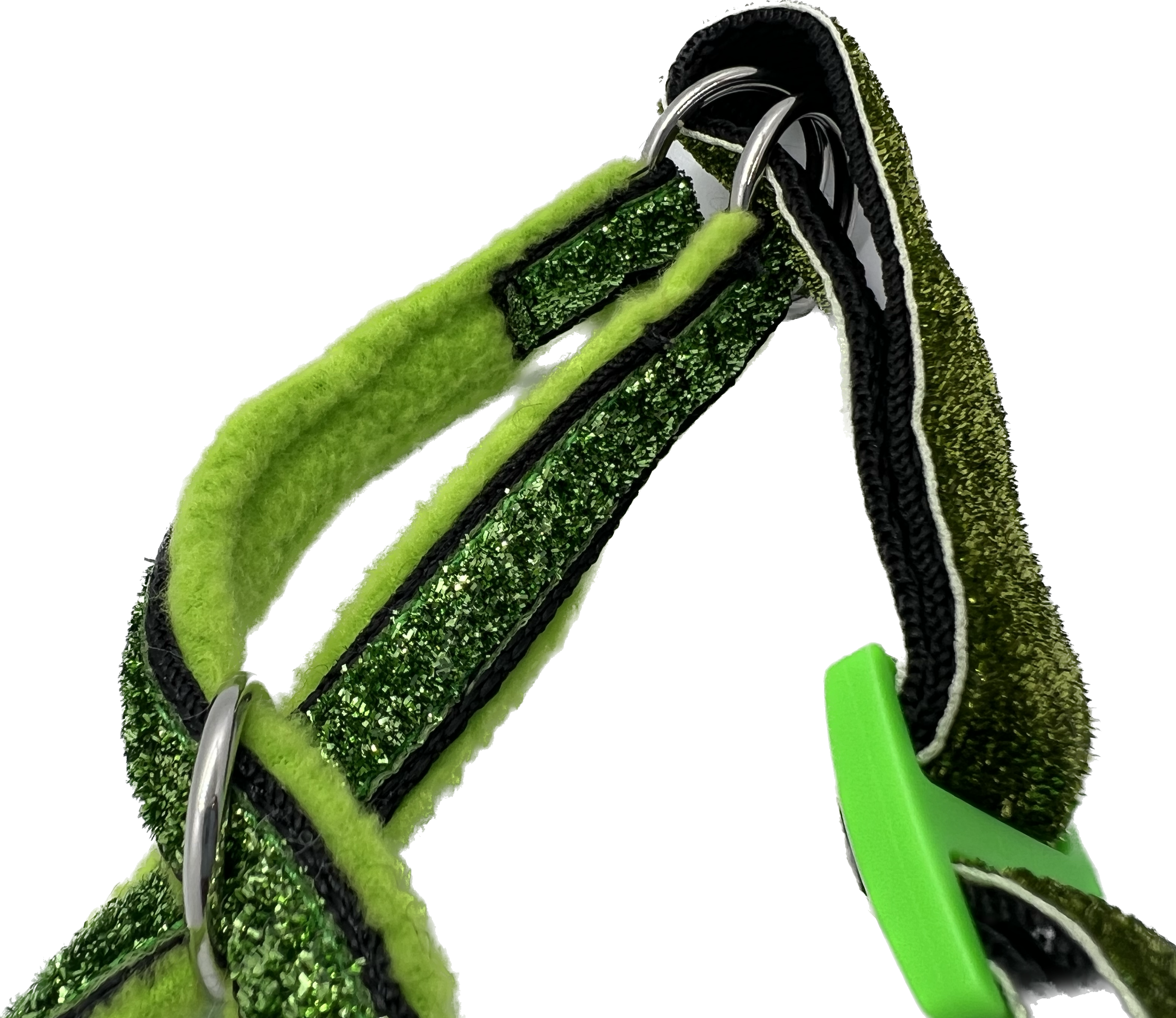 SWAG Sparkle Headcollar Green