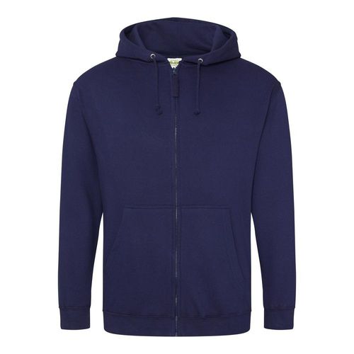Oxford Navy Zipped Hoodie