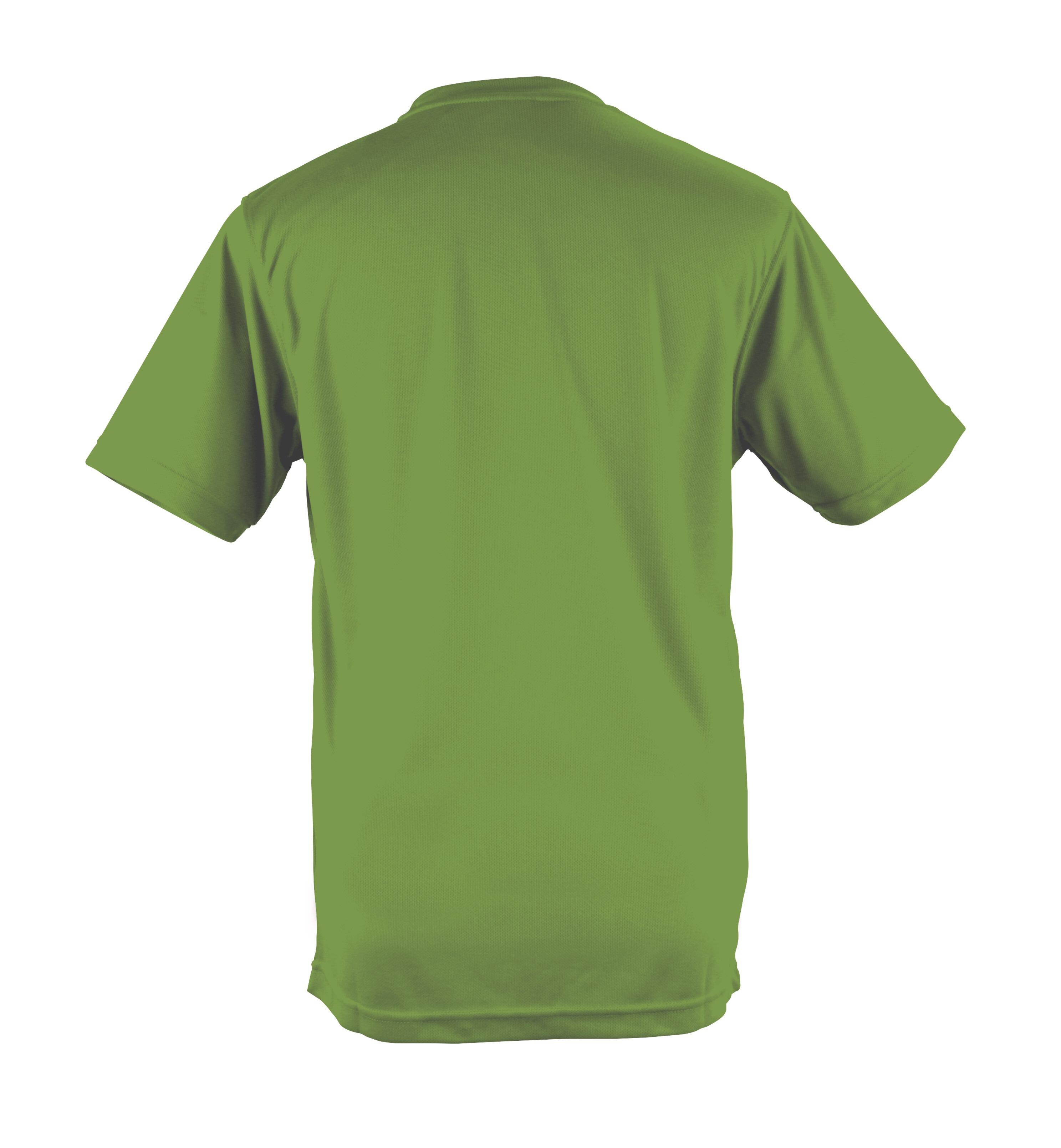 Unisex Cool Performance T-Shirt Lime Green
