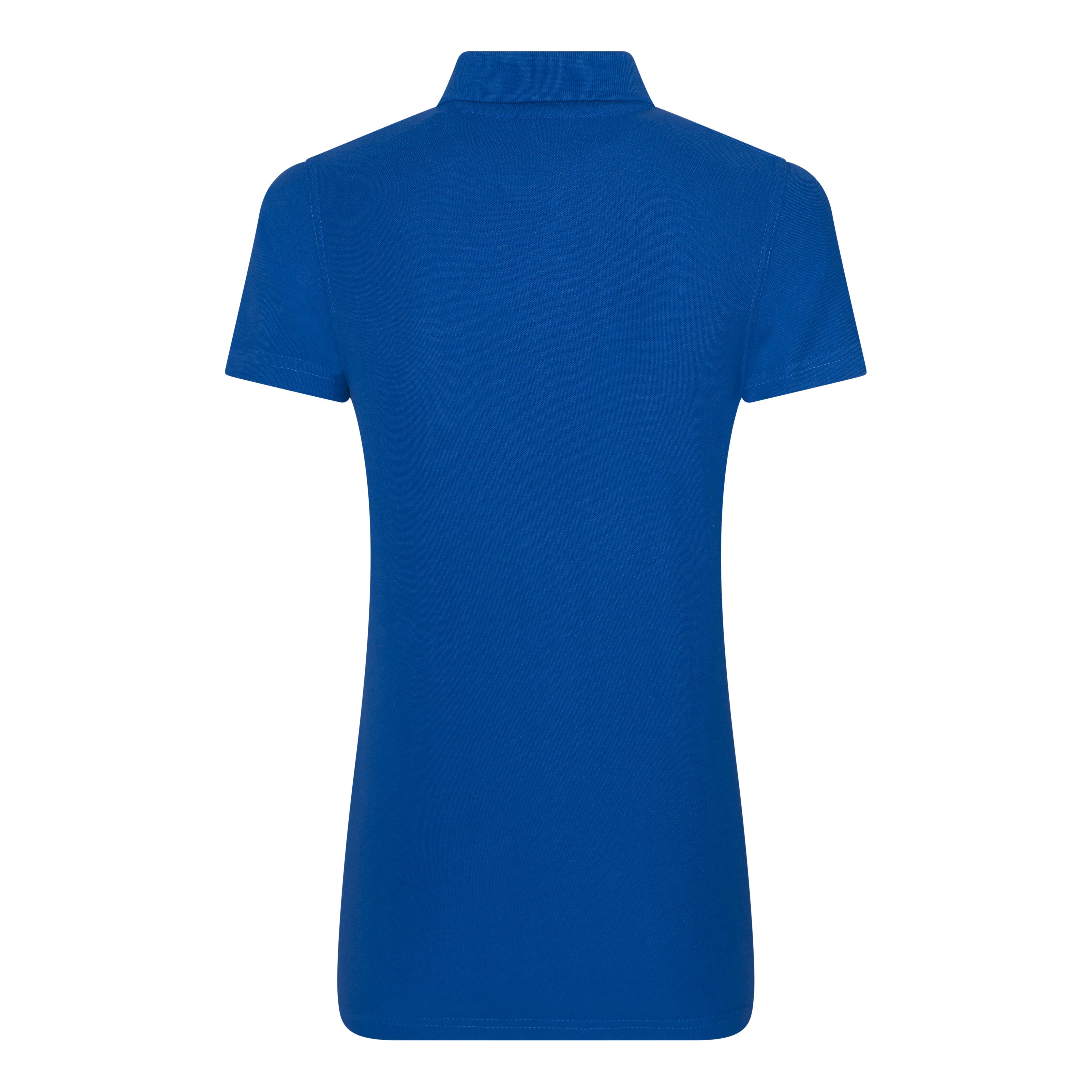 Premium Cotton Women's Polo Royal Blue