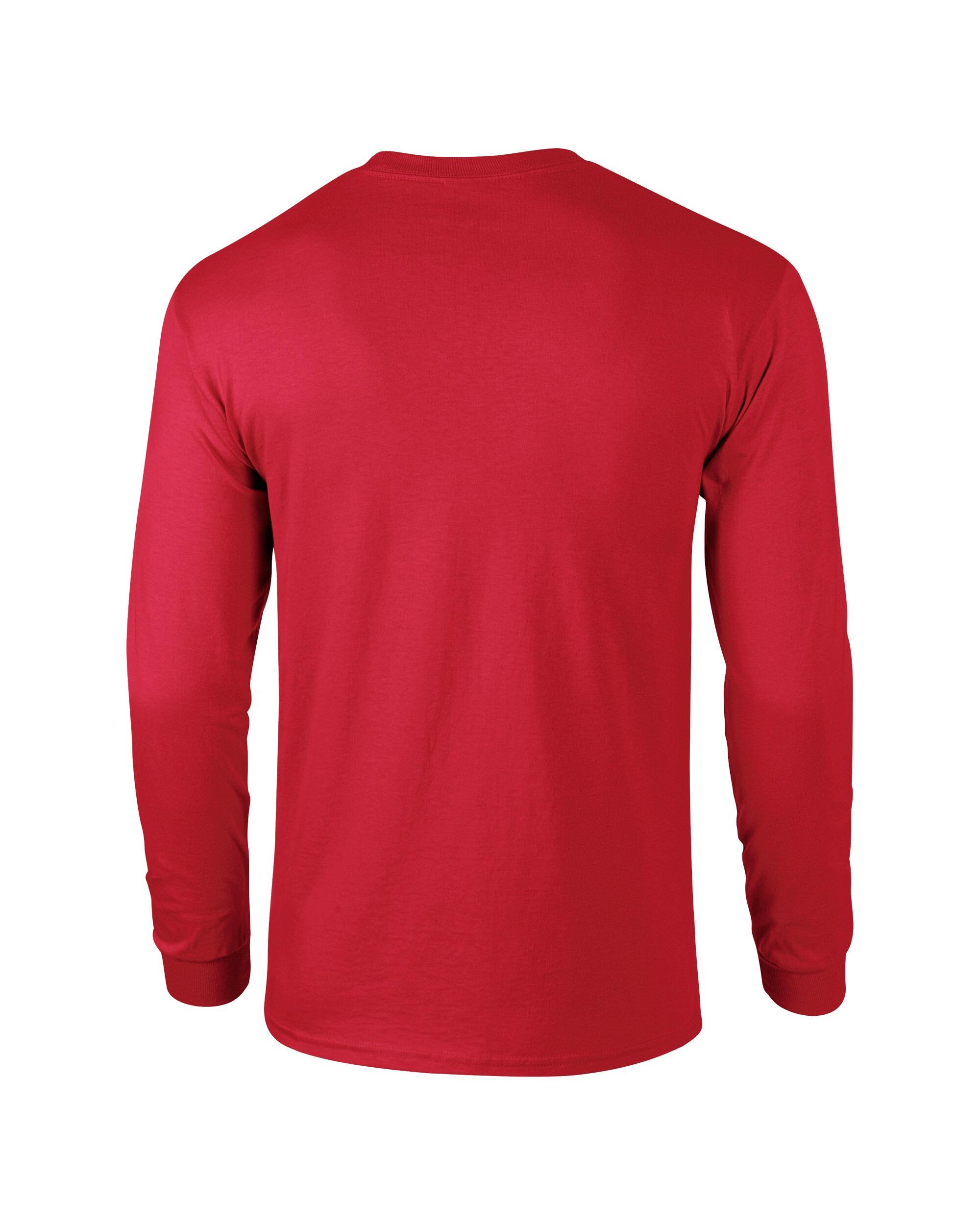 Ultra Cotton Long Sleeve Unisex T-Shirt Red