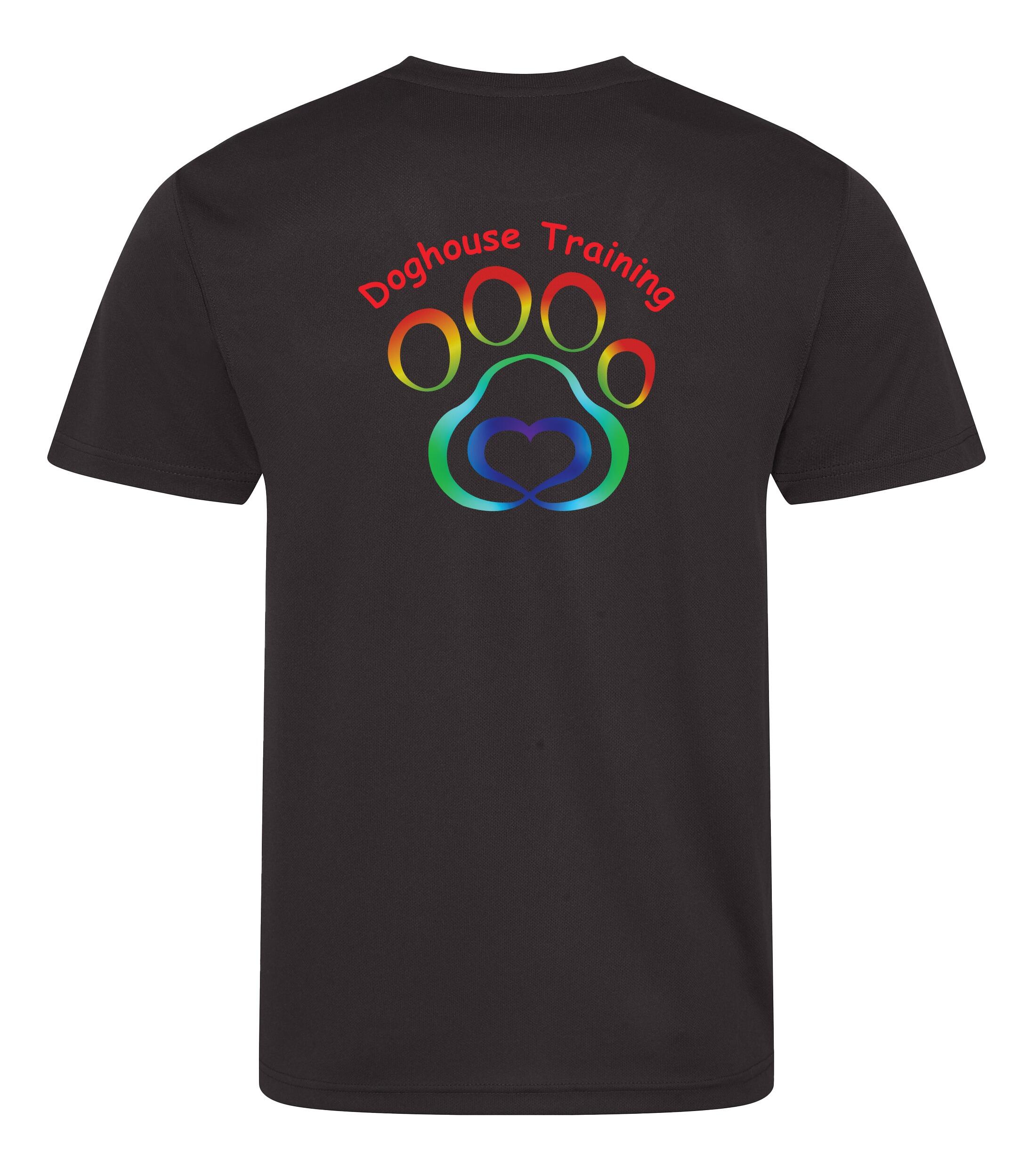 Unisex Doghouse Training Cool T-Shirt Black
