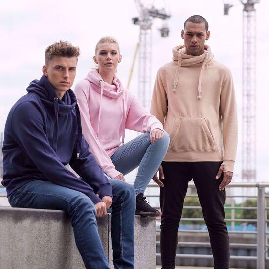 Cross Neck Hoodies