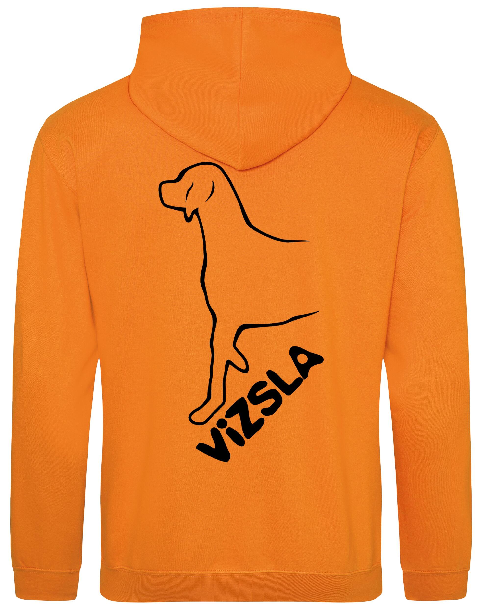 Vizsla Dog Breed Design Pullover Hoodie – Style and Comfort for Dog Lovers