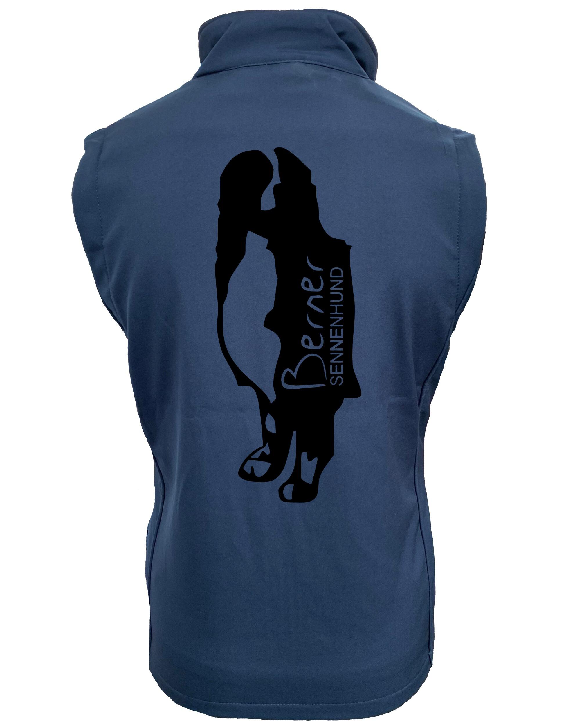 Unisex Berner Sennenhund Softshell Gilet – Style Meets Comfort for Berner Sennenhund Lovers