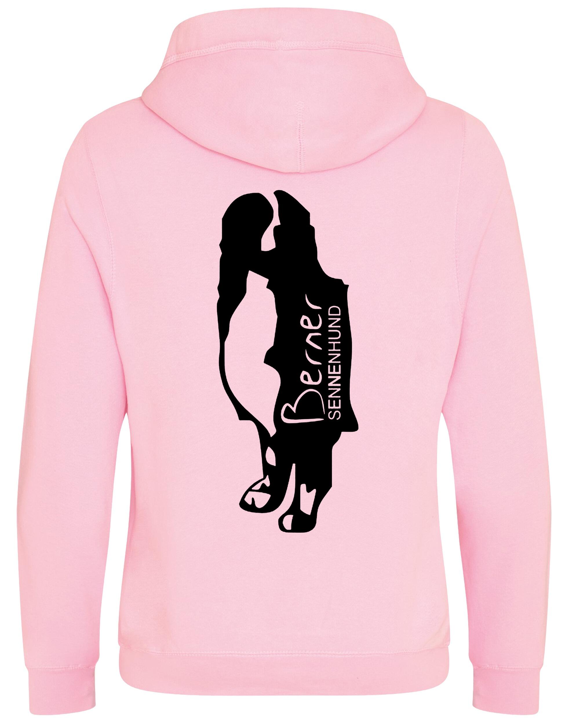 Berner Sennenhund Dog Breed Design Unisex Crossneck Pullover Hoodie