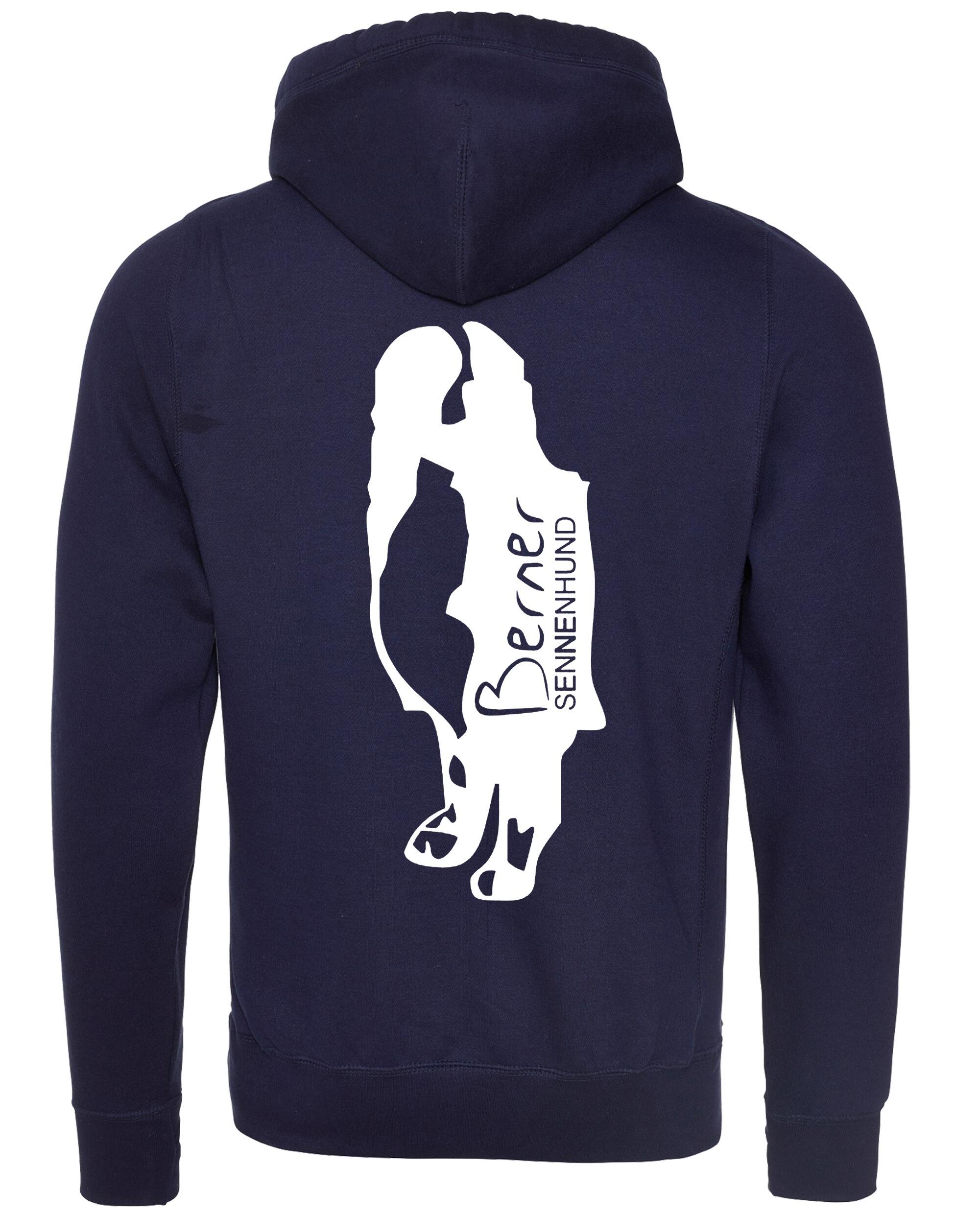 Berner Sennenhund Dog Breed Design Unisex Crossneck Pullover Hoodie