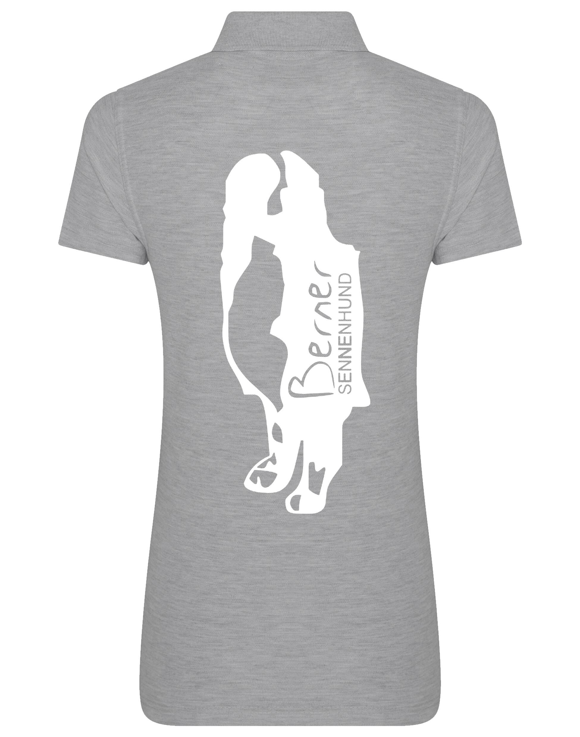 Berner Sennenhund Dog Breed Design Women’s Cotton Polo – A Must-Have for Berner Sennenhund Enthusiasts