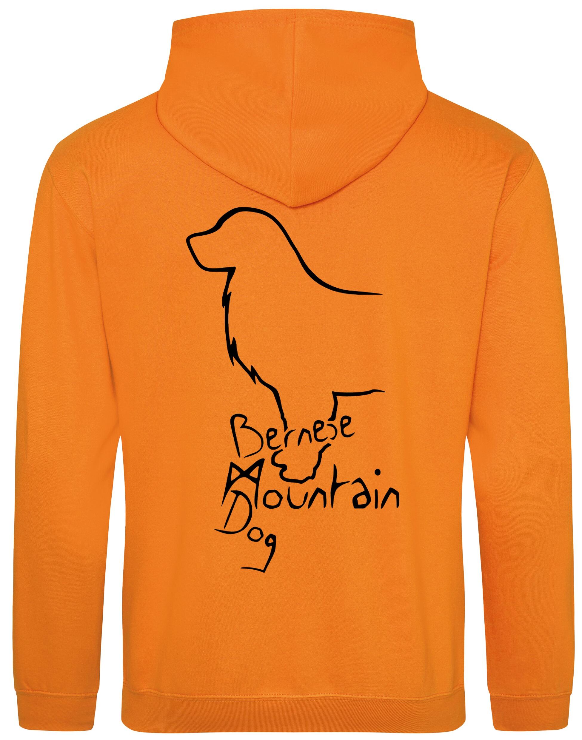 Bernese Mountain Dog Dog Breed Design Pullover Hoodie – Style and Comfort for Dog Lovers