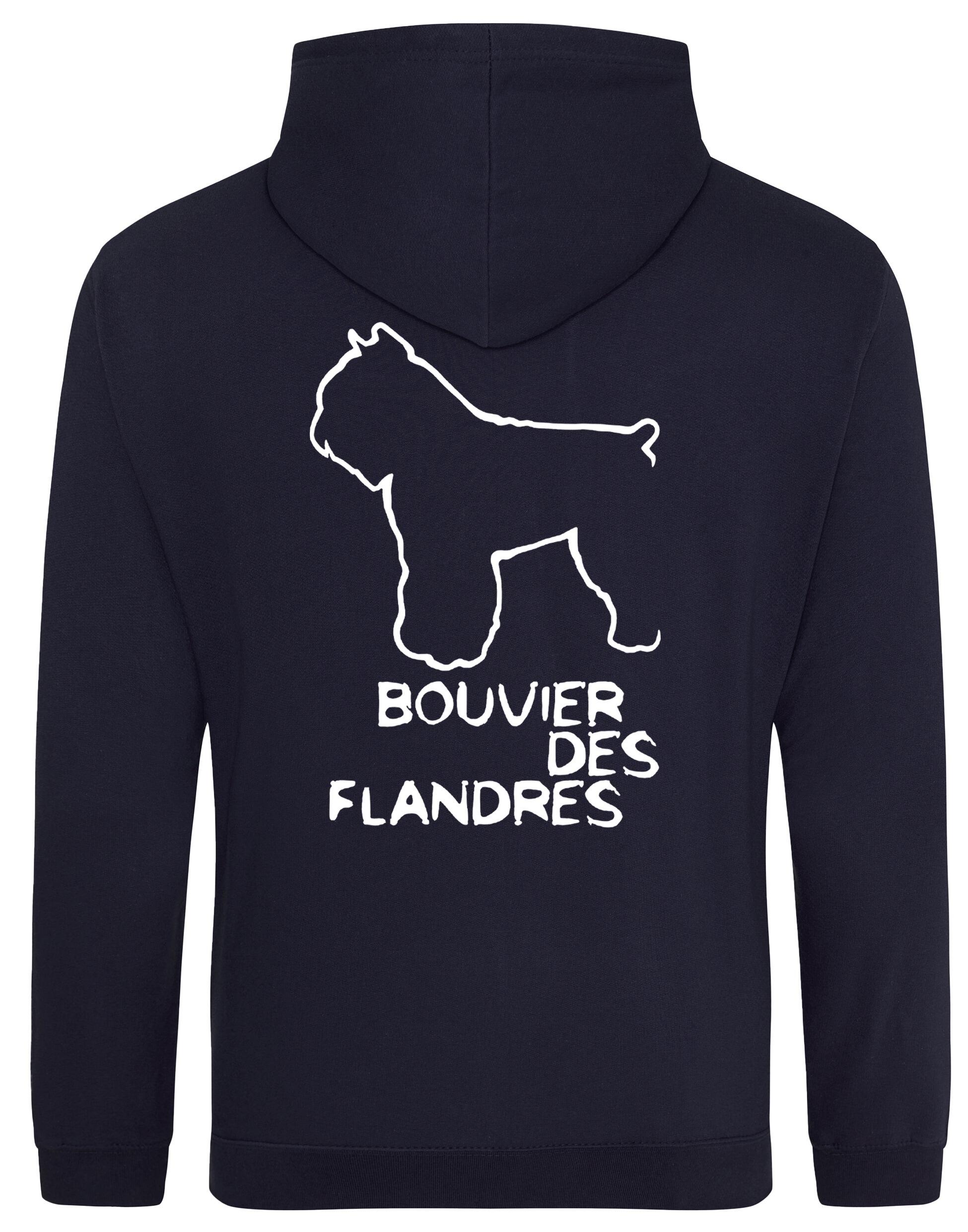 Bouvier des Flandres Dog Breed Design Pullover Hoodie – Style and Comfort for Bouvier Lovers