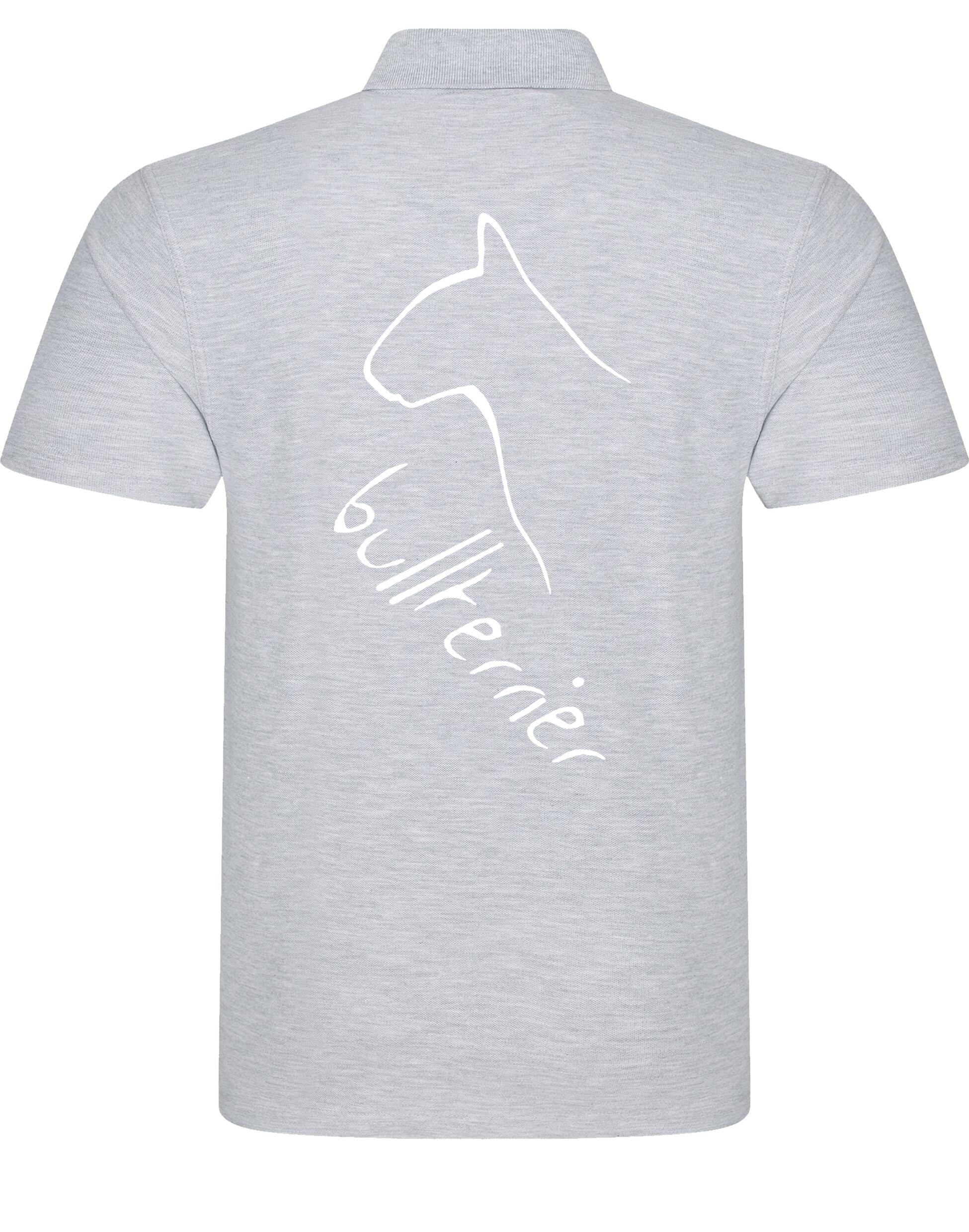 Unisex Cotton Polo with Bullterrier Dog Breed Design – Comfort and Style for Every Bullterrier Enthusiast
