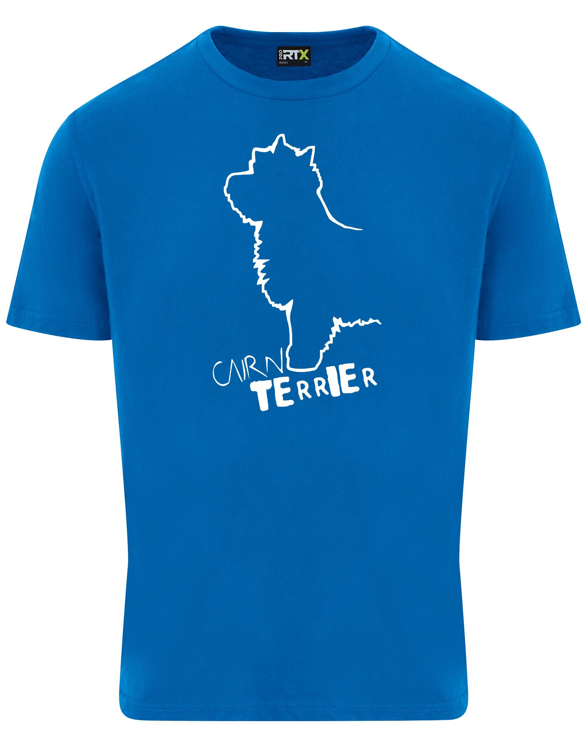 Unisex Roundneck T-shirt with Cairn Terrier Dog Breed Design – Style for Every Cairn Terrier Fan