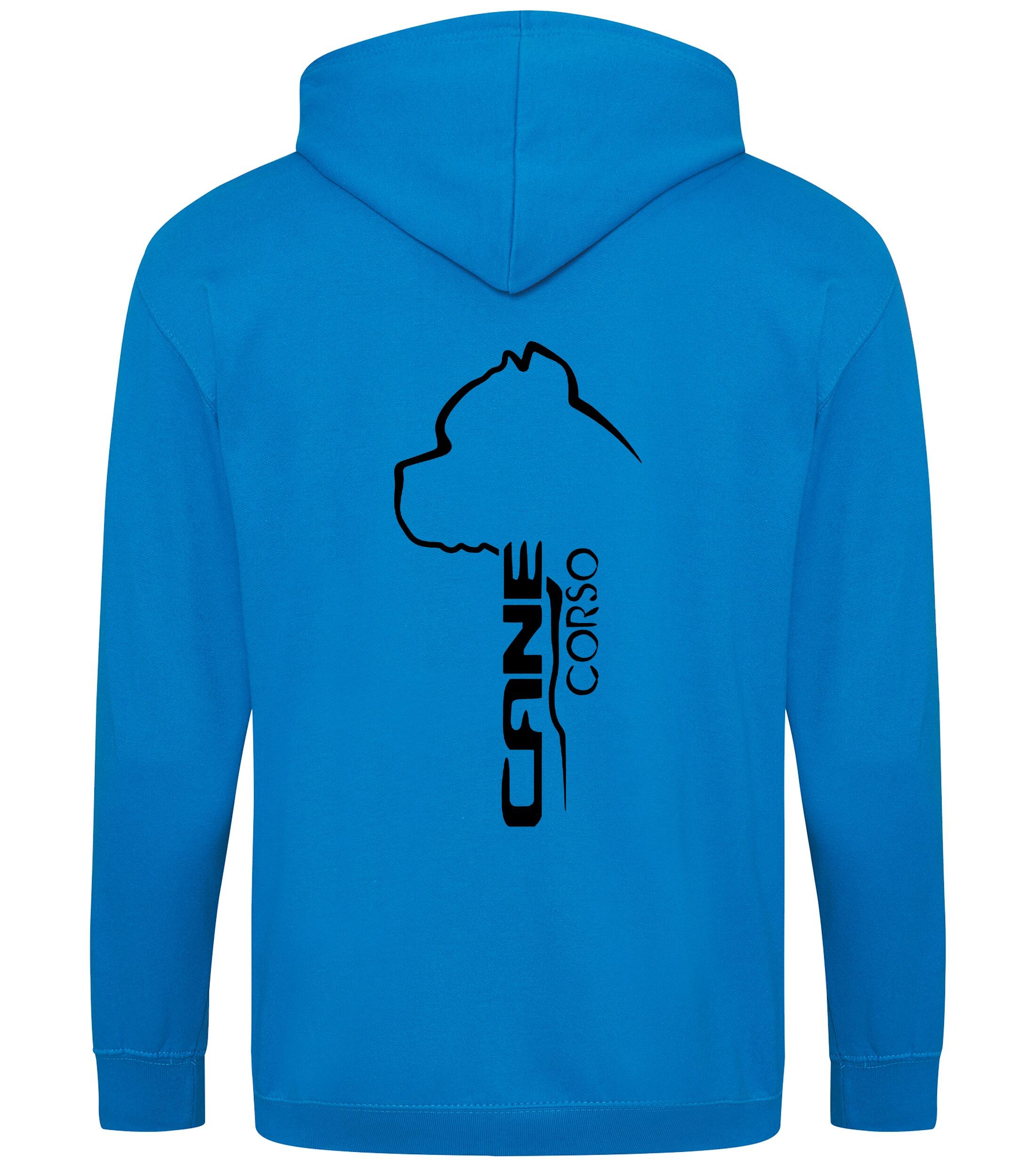 Cane Corso Dog Breed Design Zipped Hoodie – Comfort, Style, and Cane Corso Pride