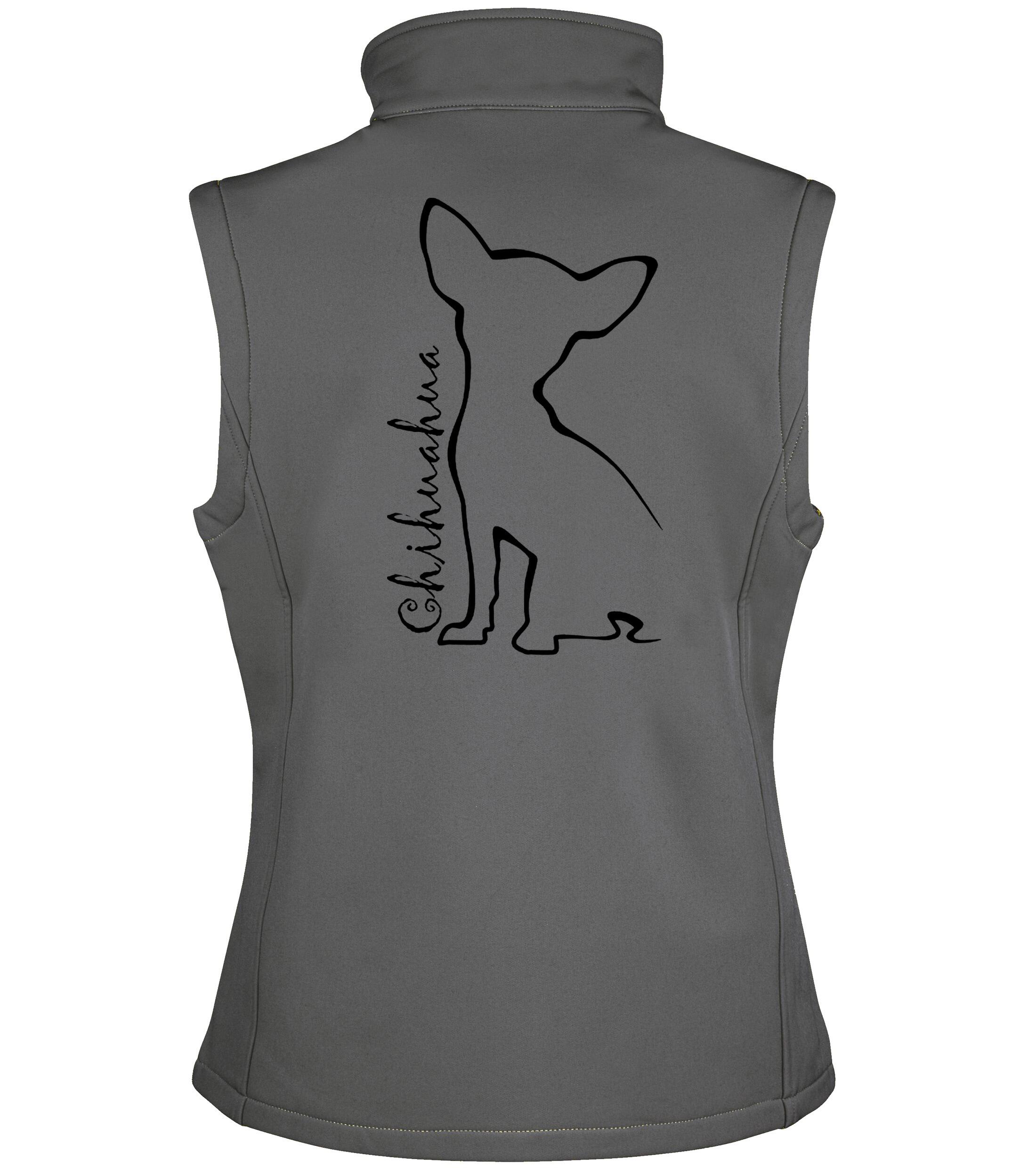 Unisex Chihuahua Softshell Jacket – The Ideal Outdoor Companion for Chihuahua Lovers