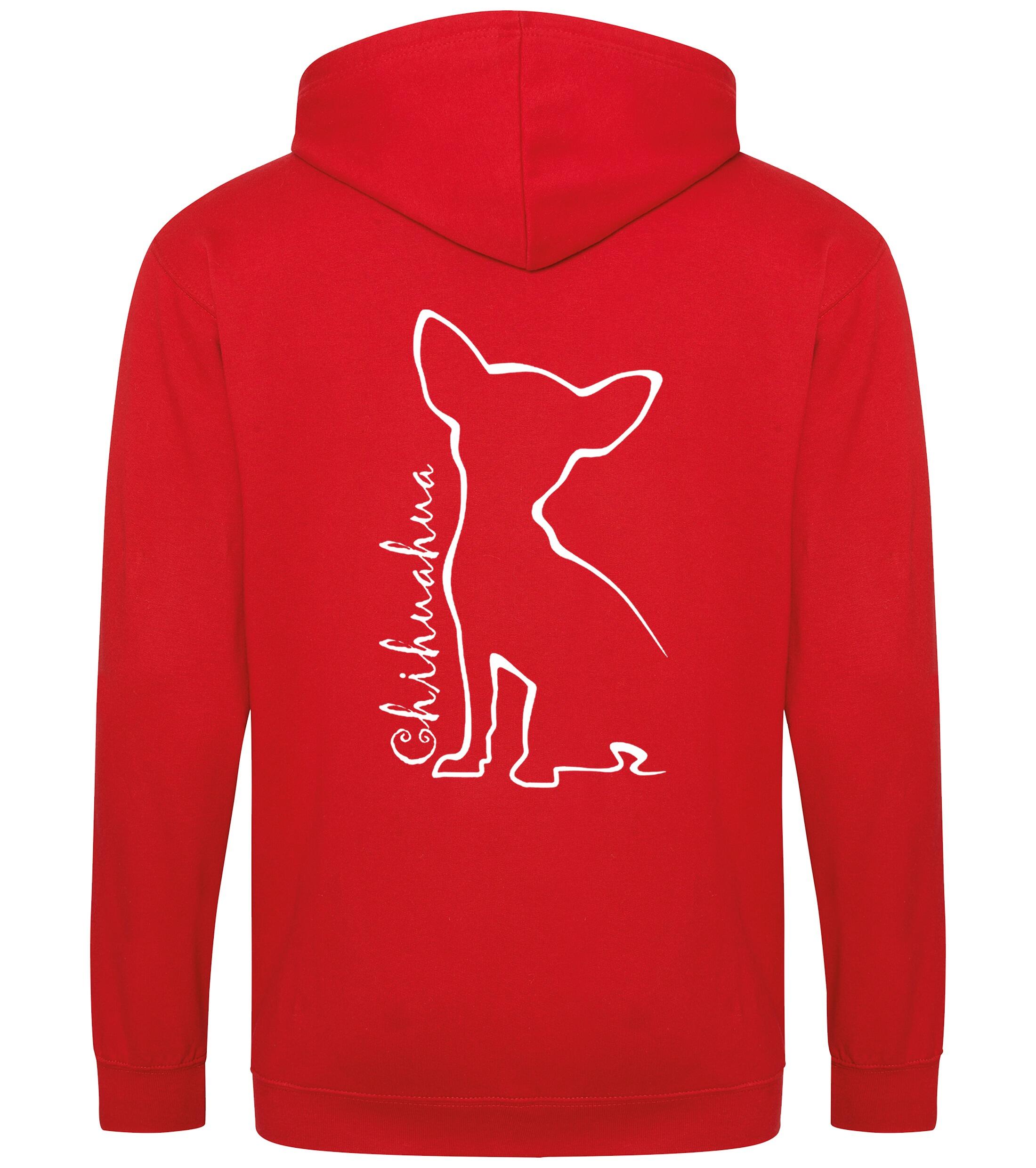 Chihuahua Dog Breed Design Zipped Hoodie – Comfort, Style, and Chihuahua Pride