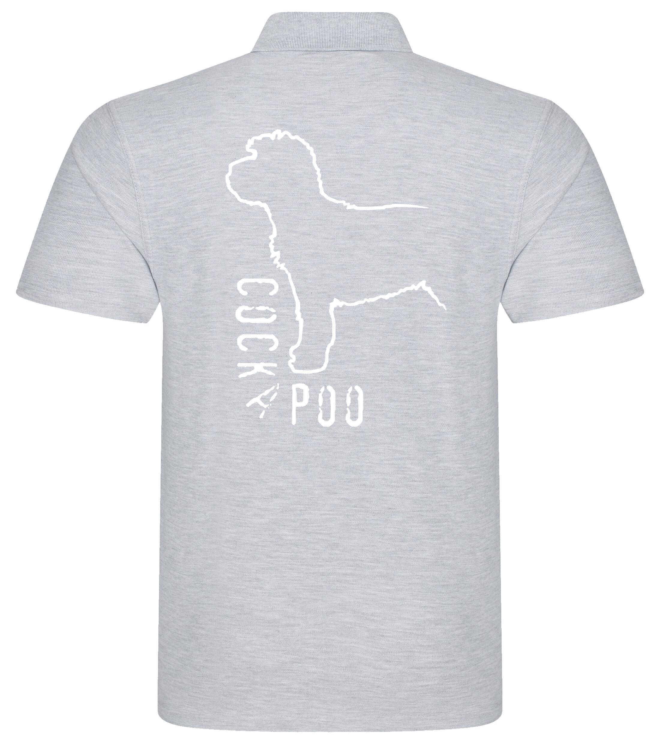 Unisex Cotton Polo with Cockapoo Dog Breed Design – Comfort and Style for Every Cockapoo Enthusiast