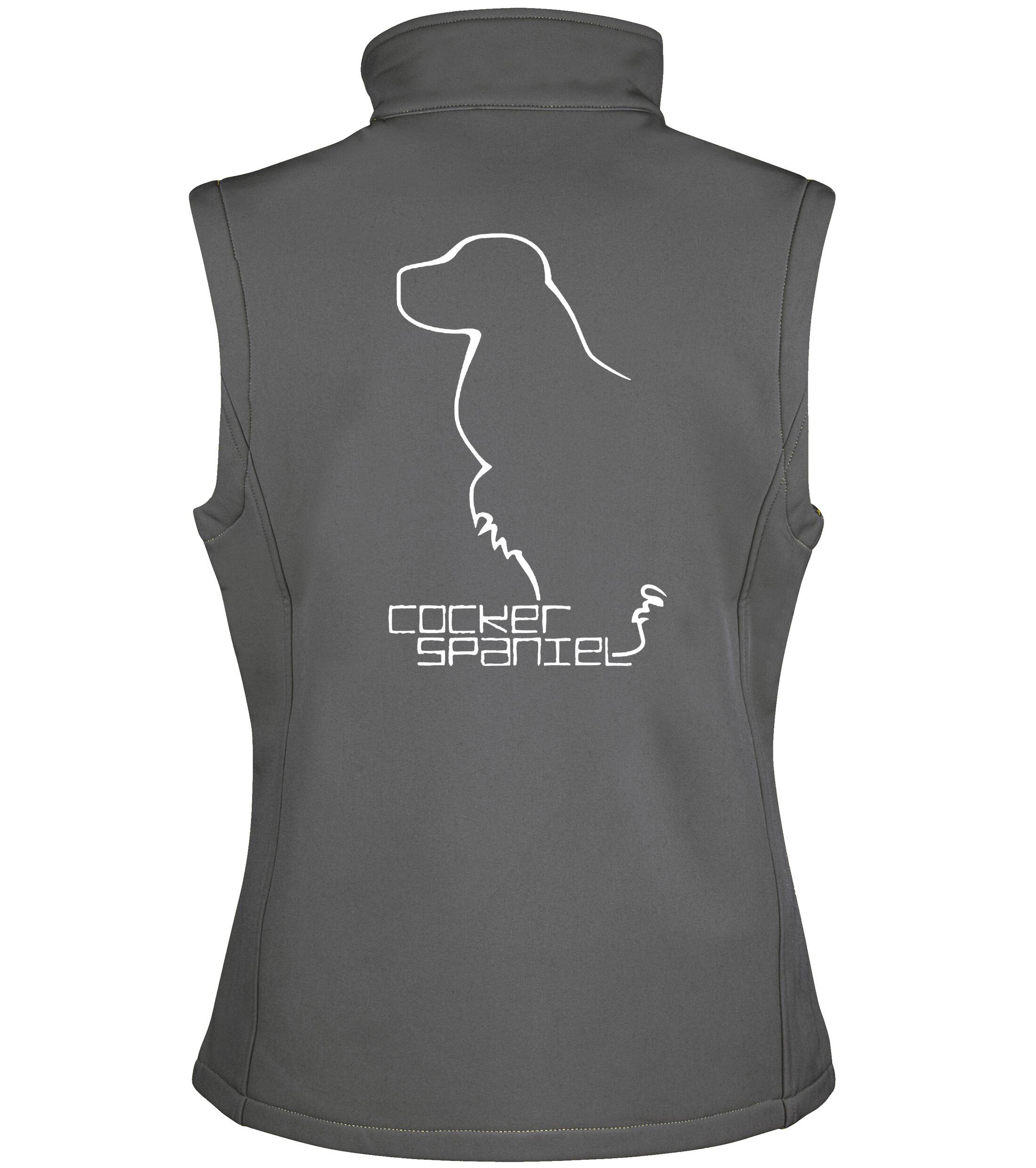 Women’s Cocker Spaniel Softshell Jacket – Style and Comfort for Cocker Spaniel Lovers
